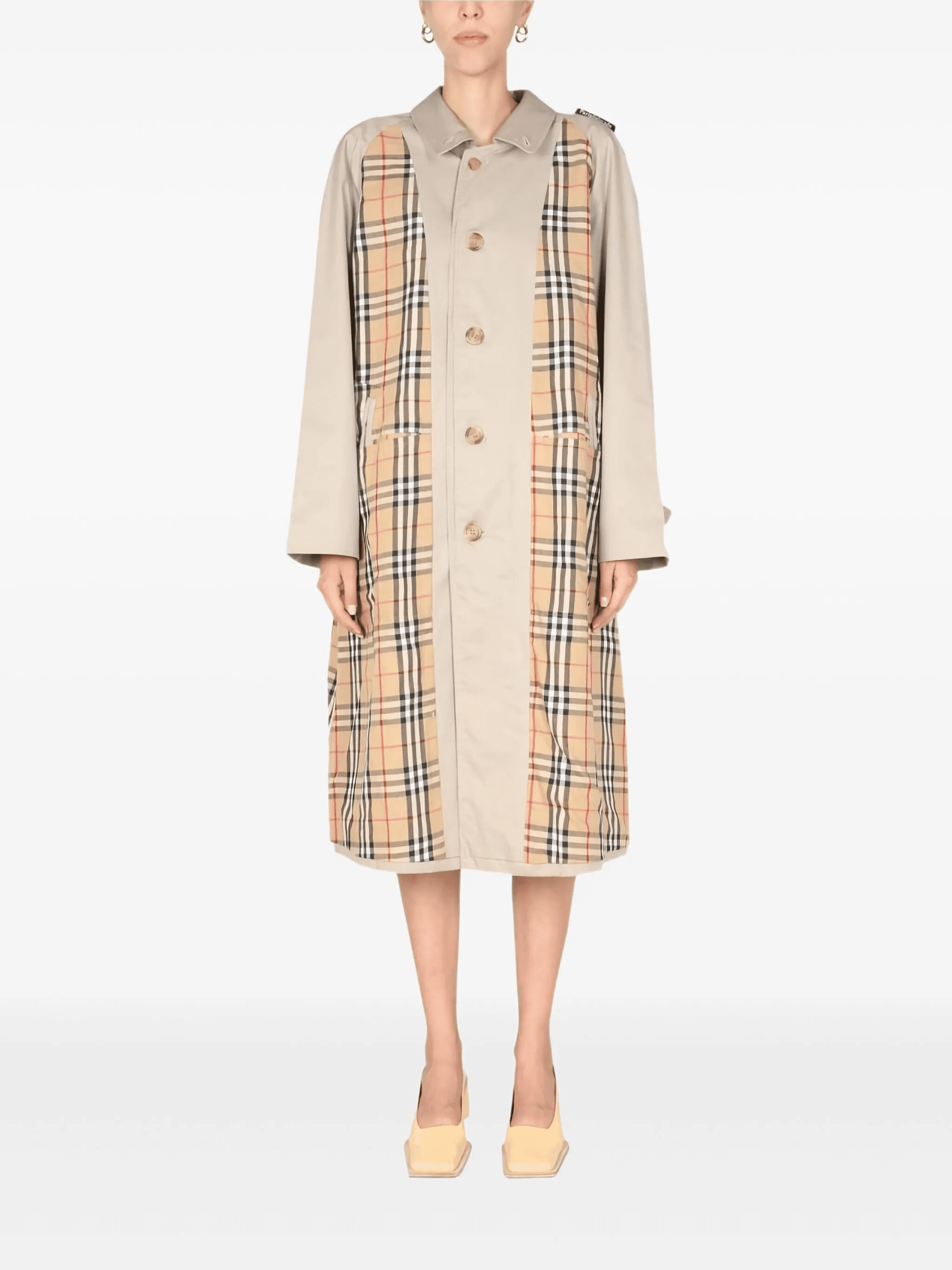 check pattern coat - Image 1