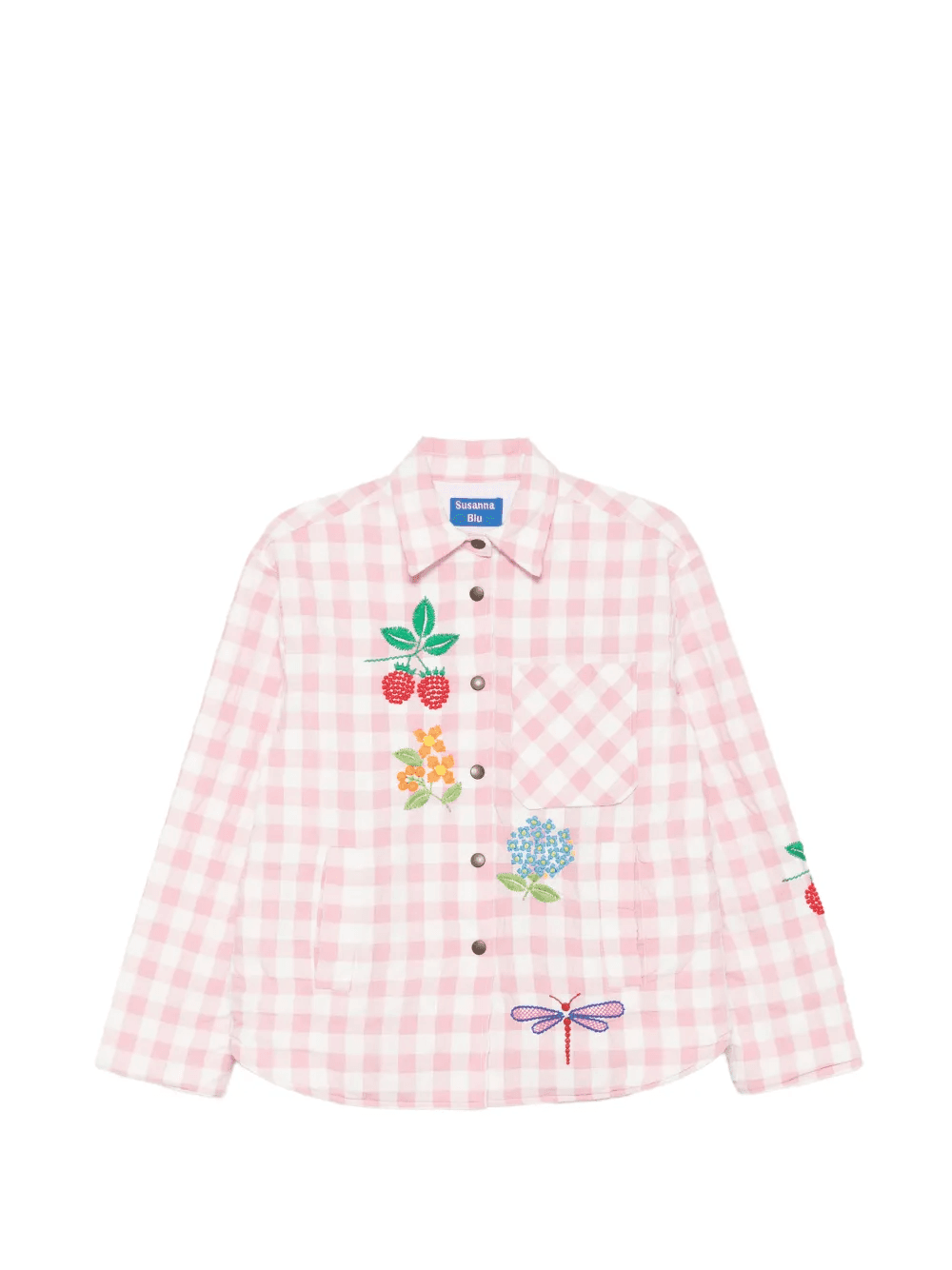 Crisantemo gingham jacket - Image 1