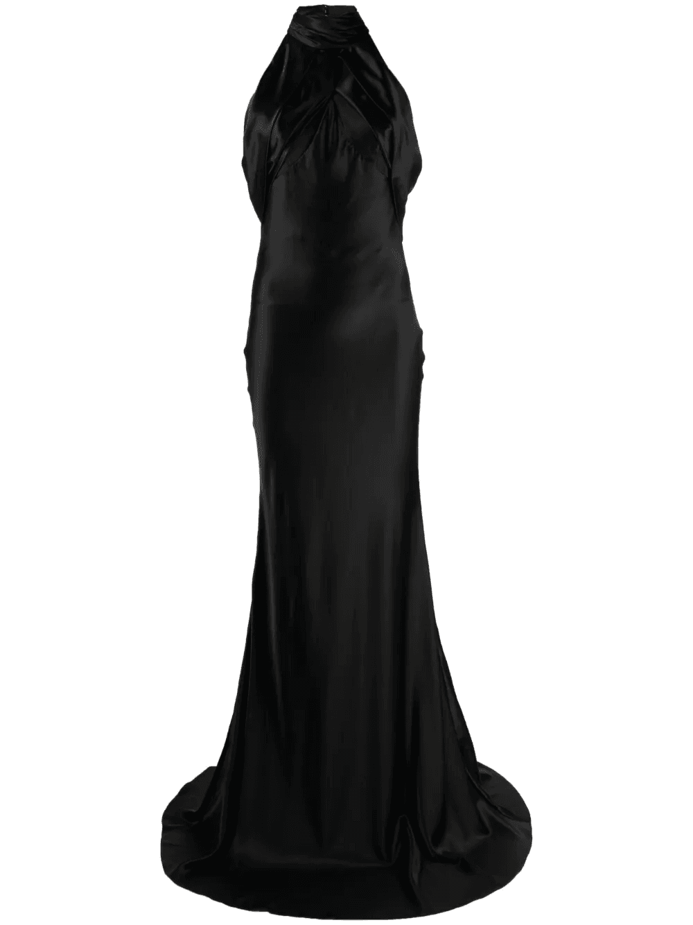 Audrey halterneck silk gown - Image 1