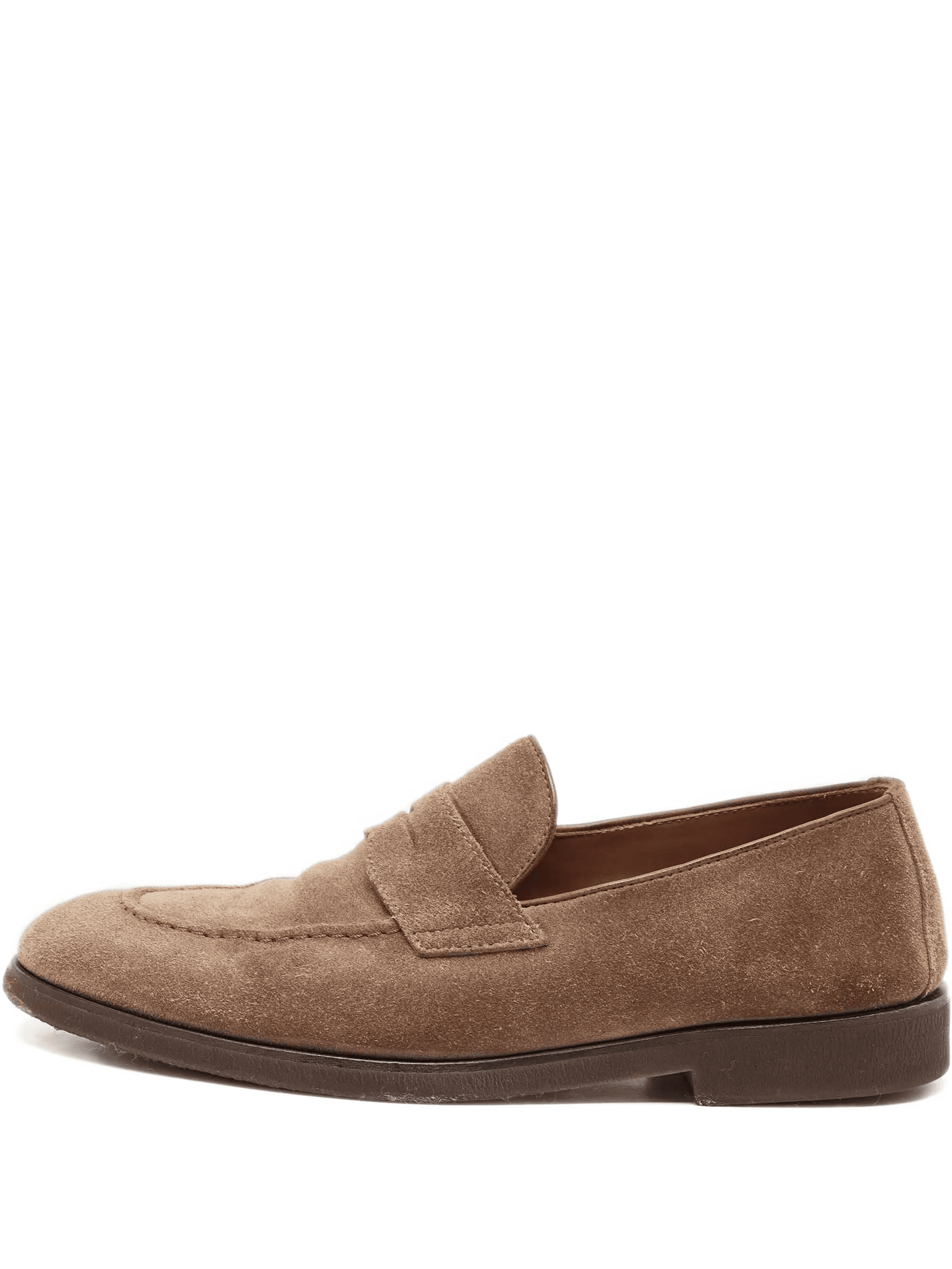 suede penny loafers - Image 1