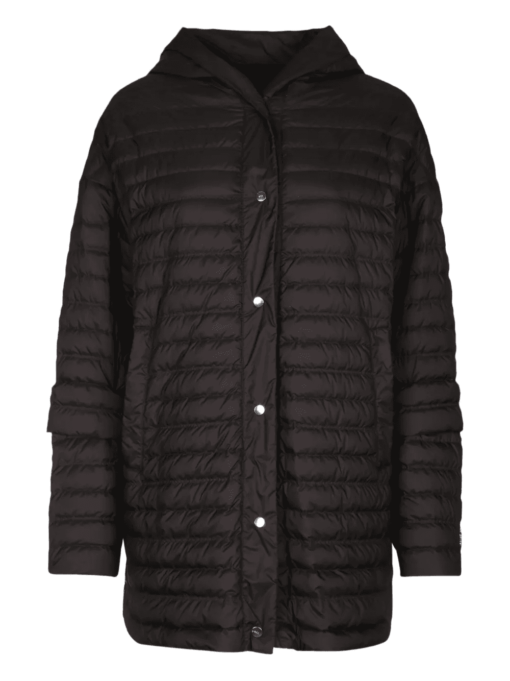 hooded quilted jacket - Image 1
