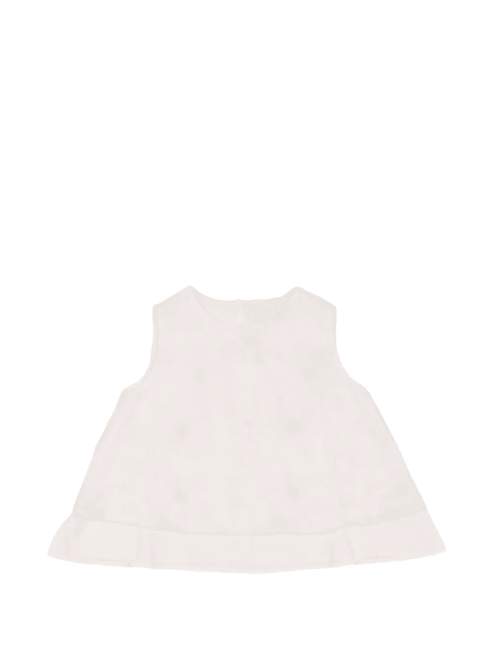 embroidered tulle flower-motif blouse - Image 1