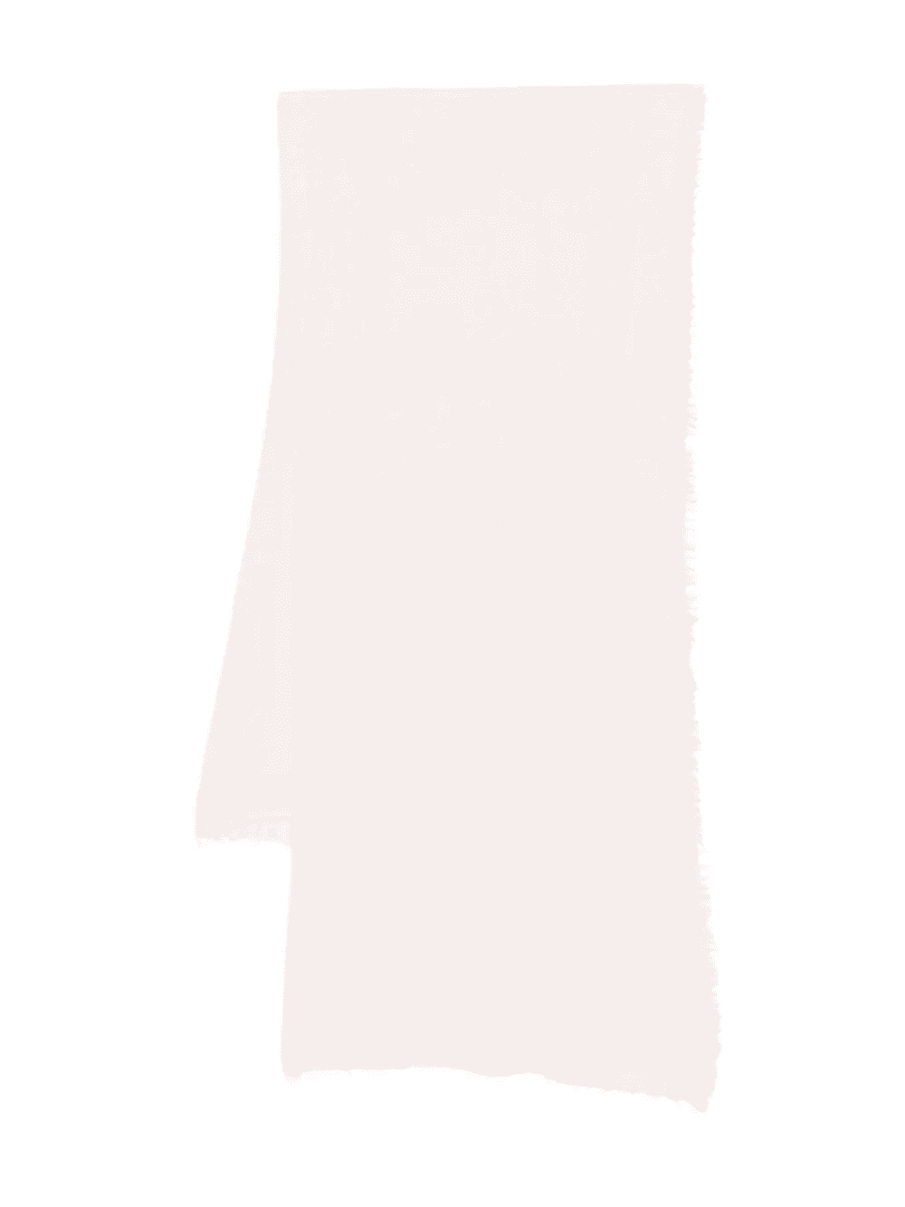 frayed-edge cashmere scarf - Image 1