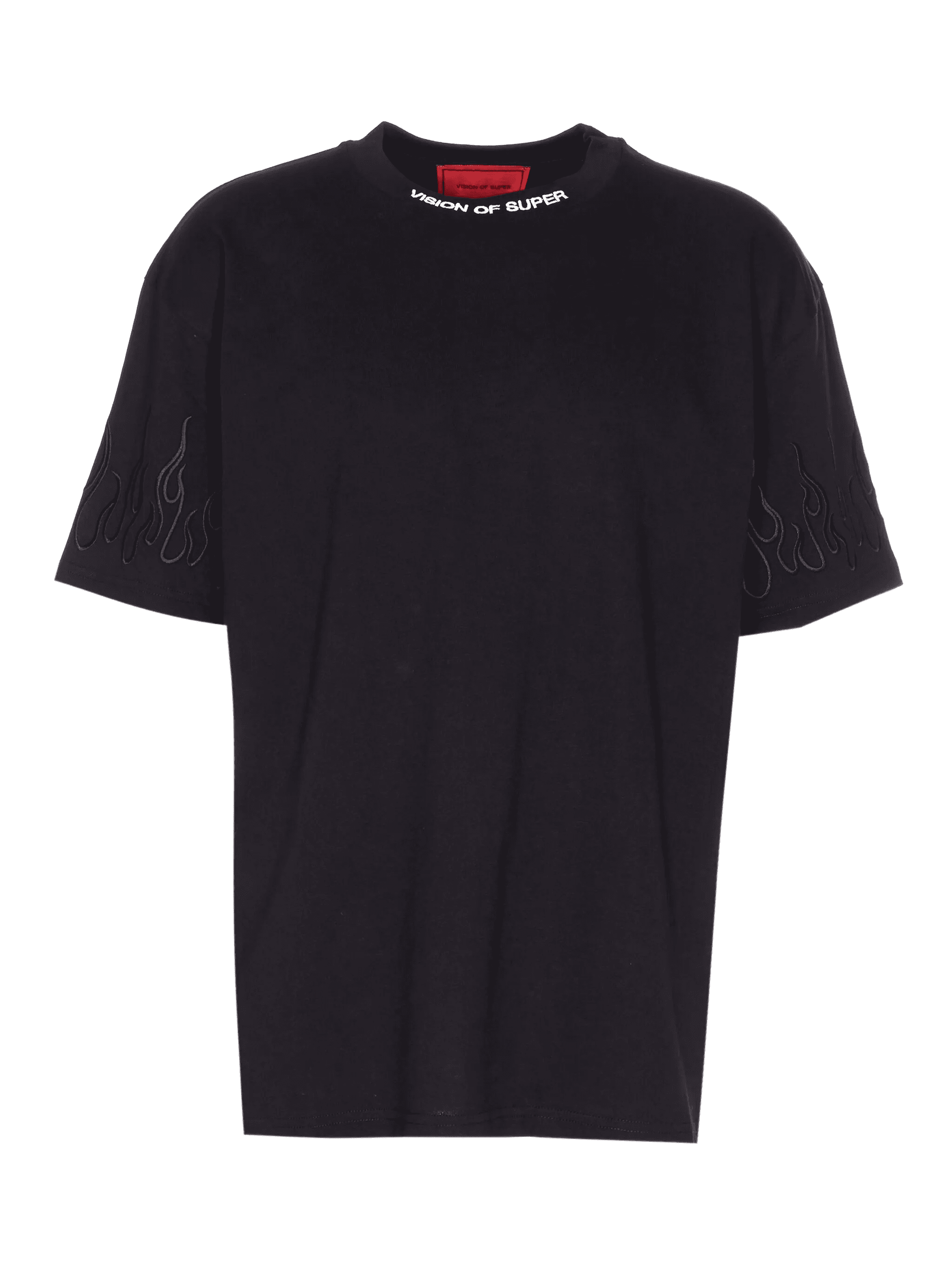 embroidered-logo crew neck T-shirt - Image 1