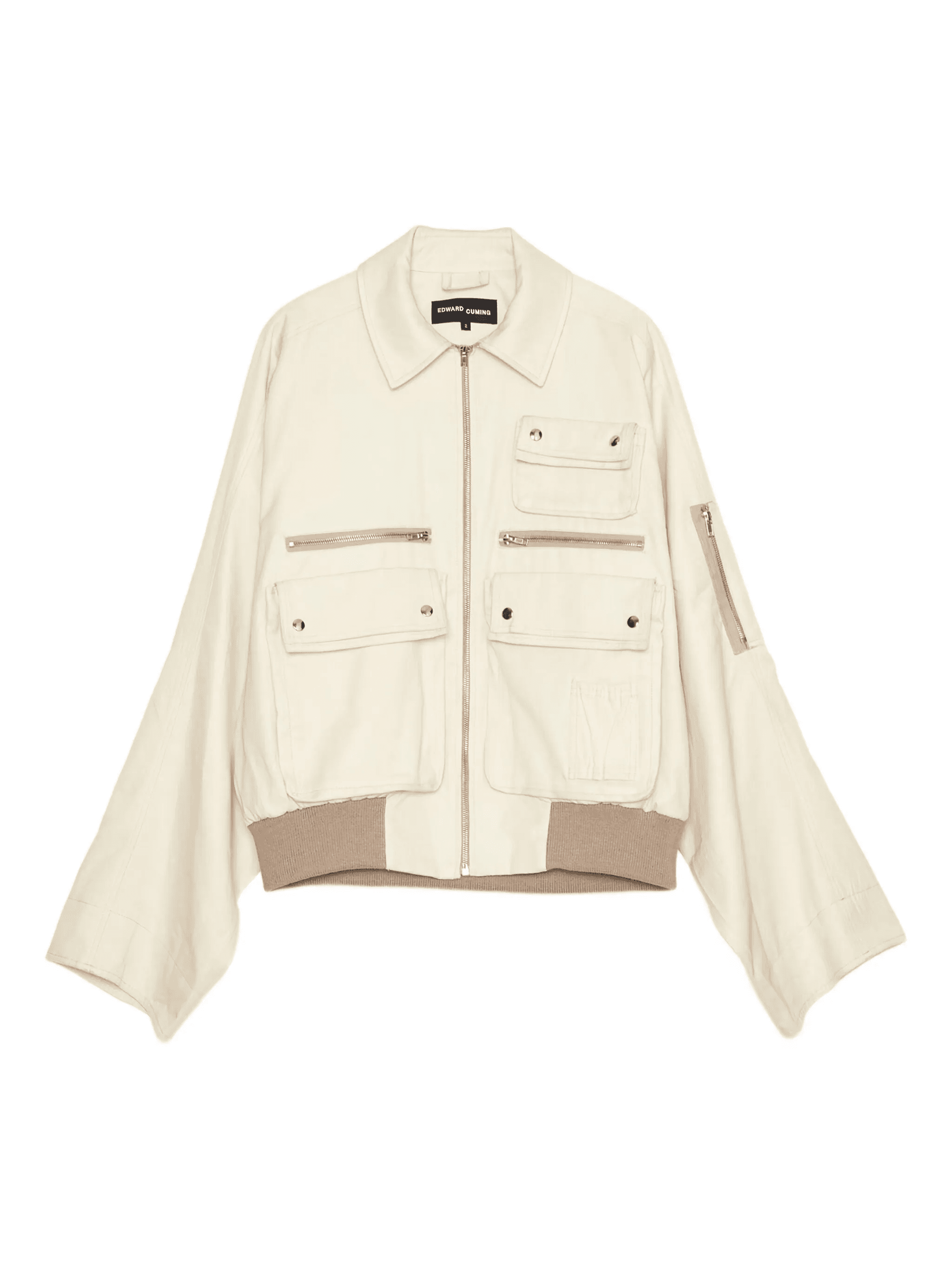 cotton bomber jacket - Image 1