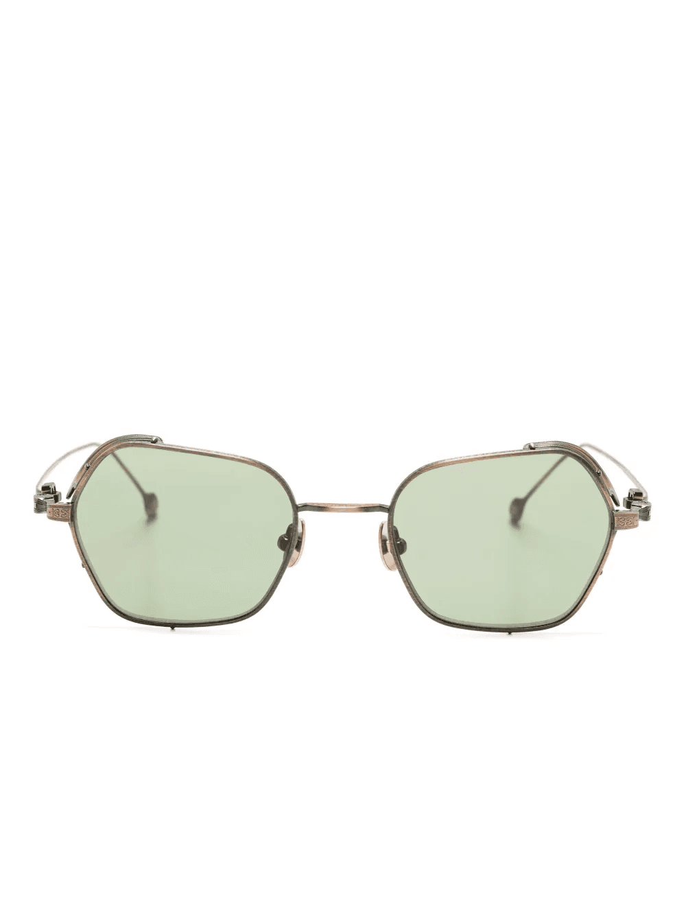 geometric-frame sunglasses - Image 1