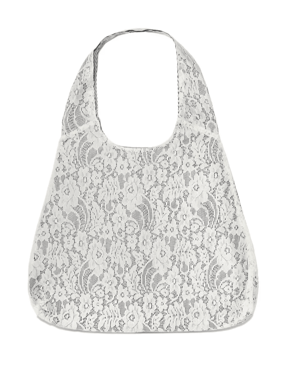 Port lace-embroidered tote bag - Image 1