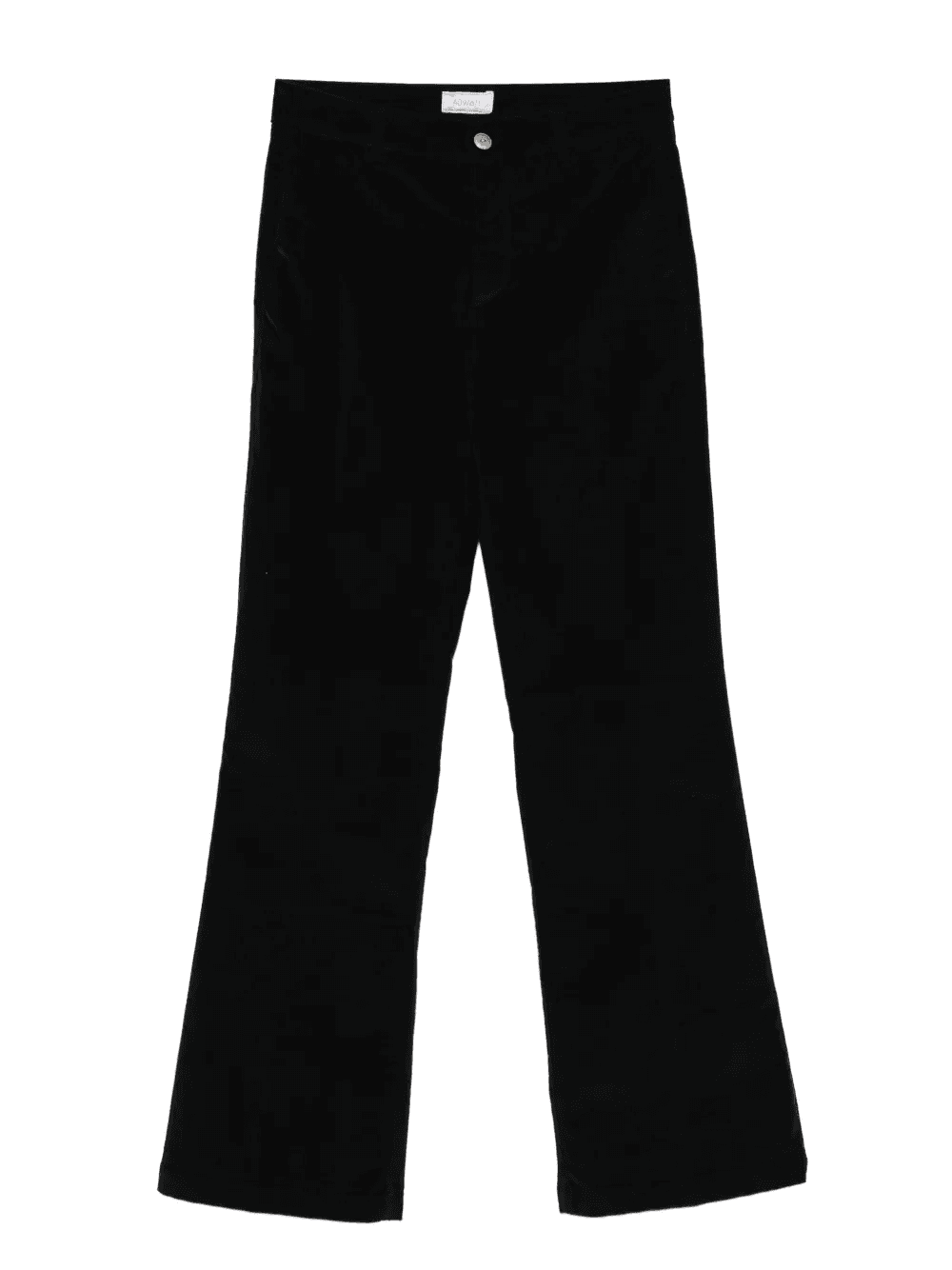 corduroy flared trousers - Image 1