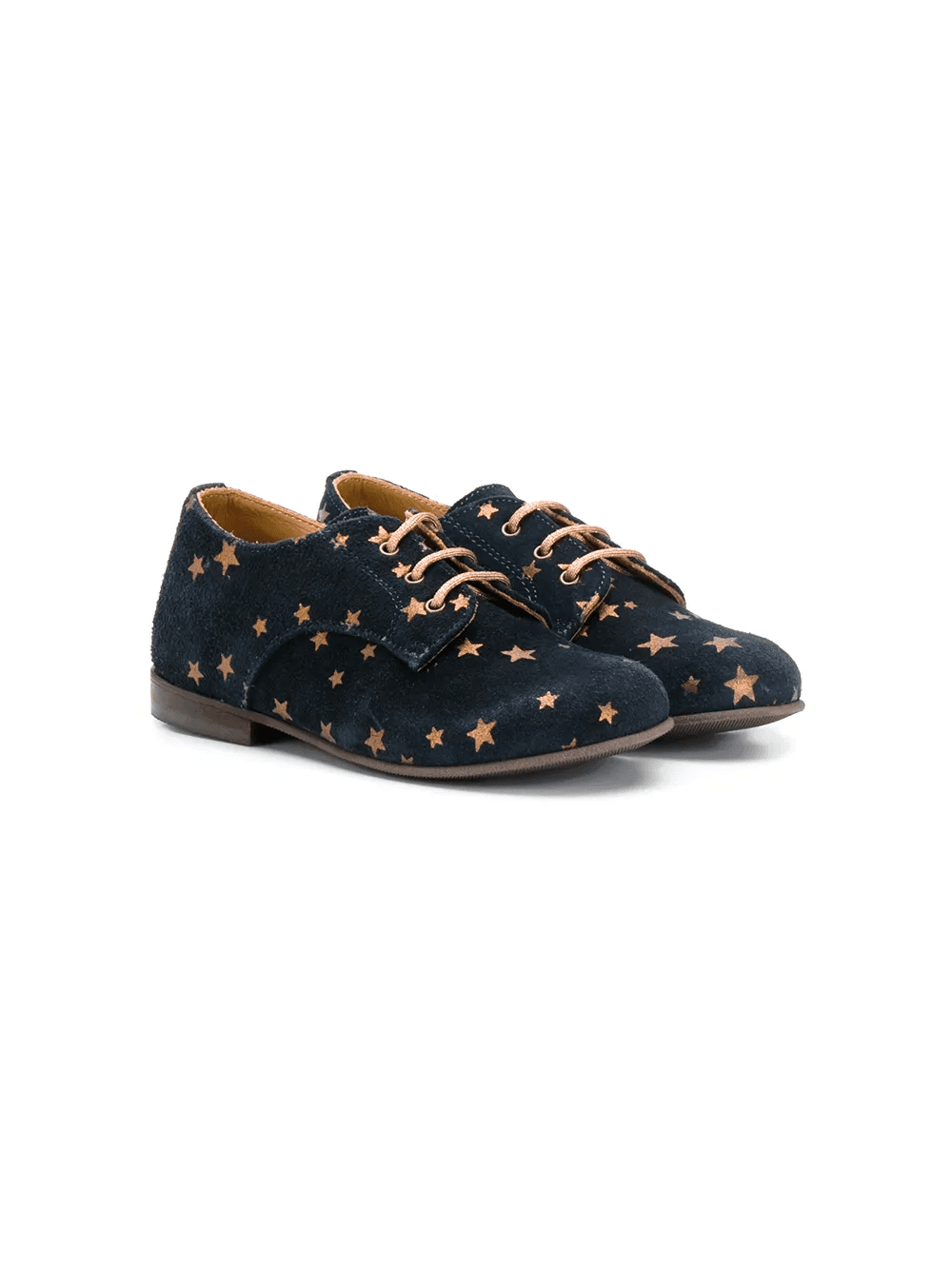 star-print lace-up slippers - Image 1