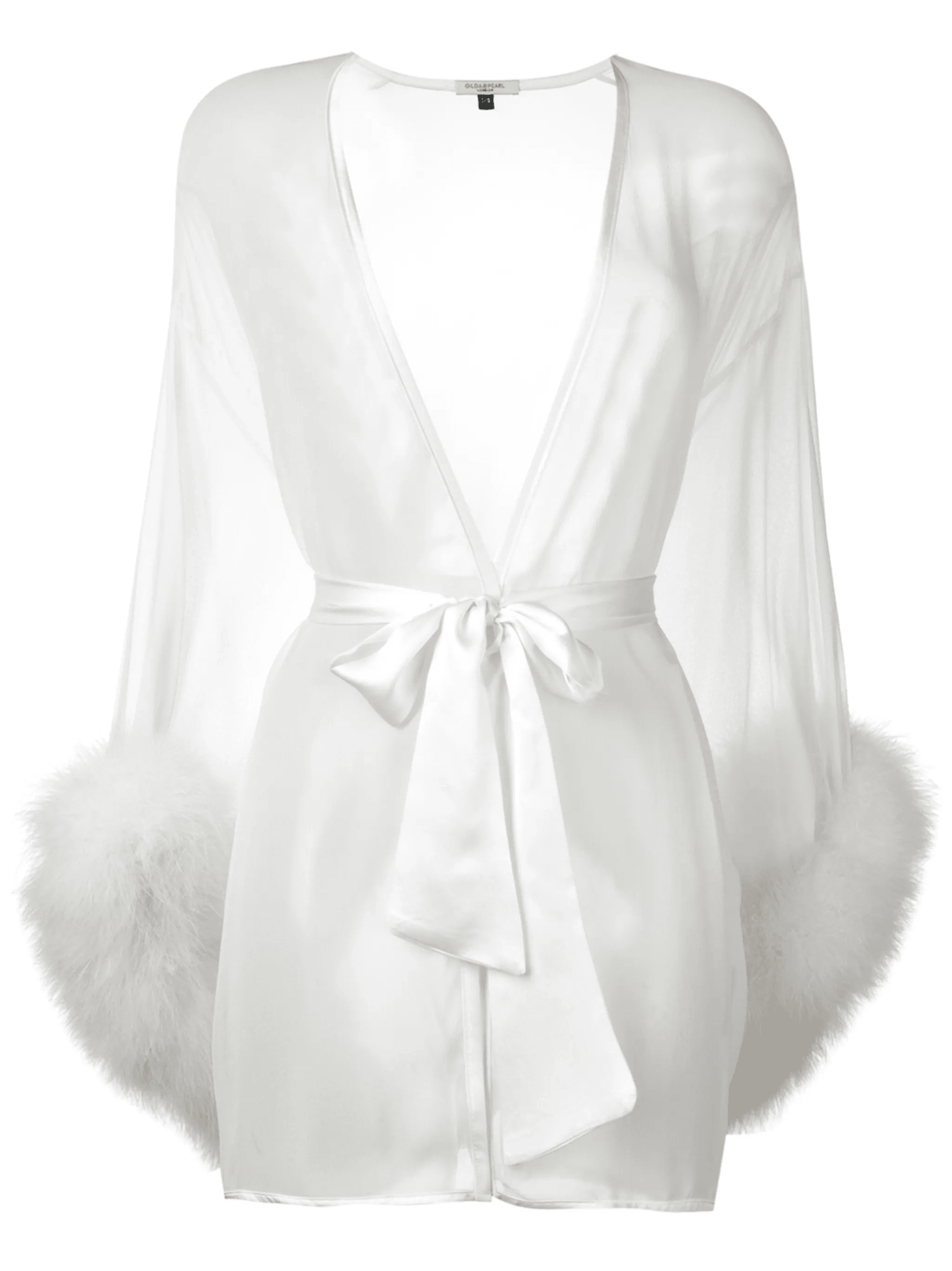 Diana sheer silk robe - Image 1