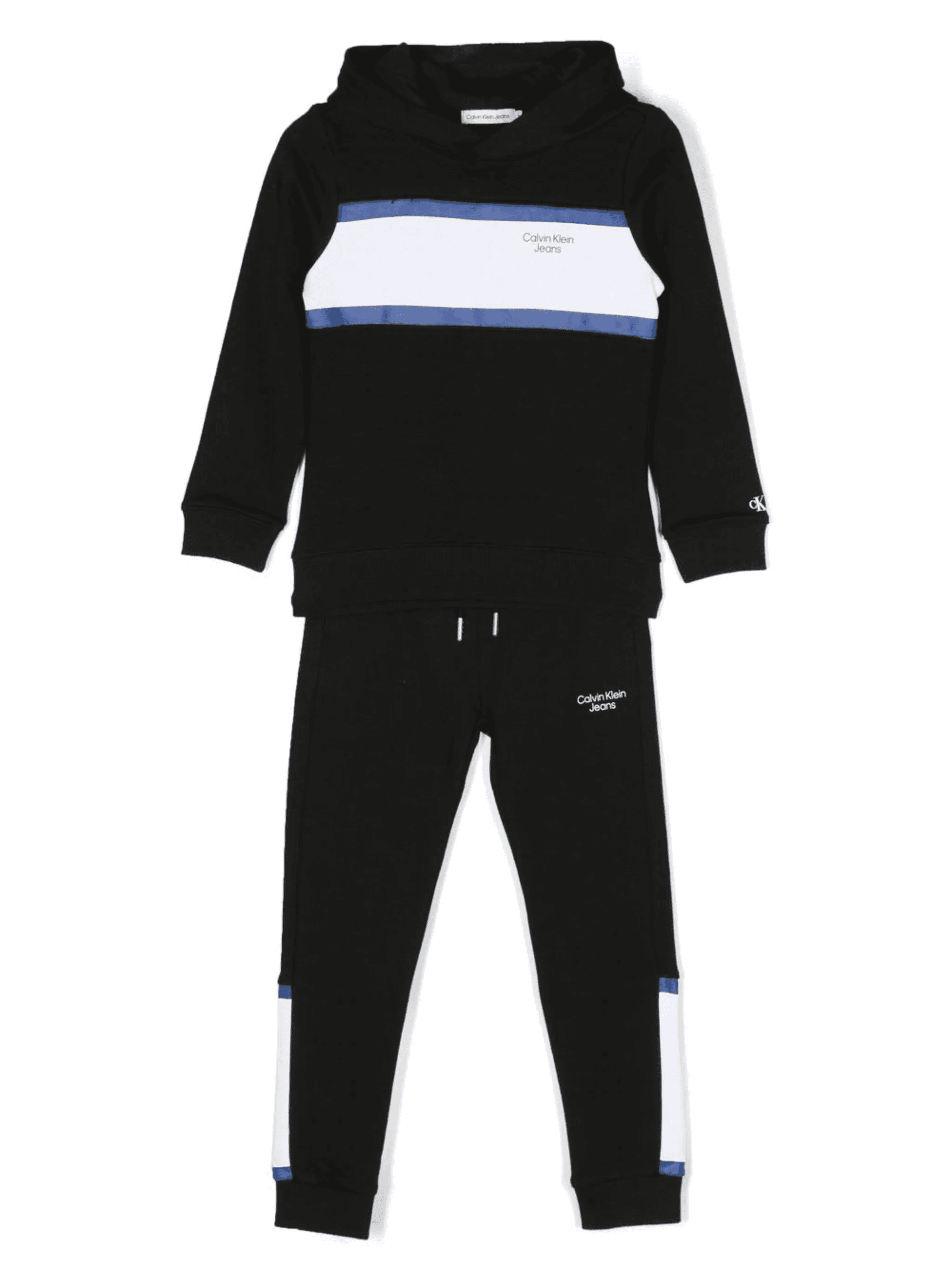 colour-block organic cotton tracksuit - Image 1