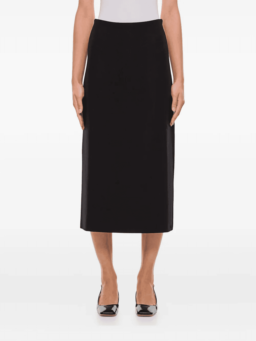 A-line midi skirt - Image 1