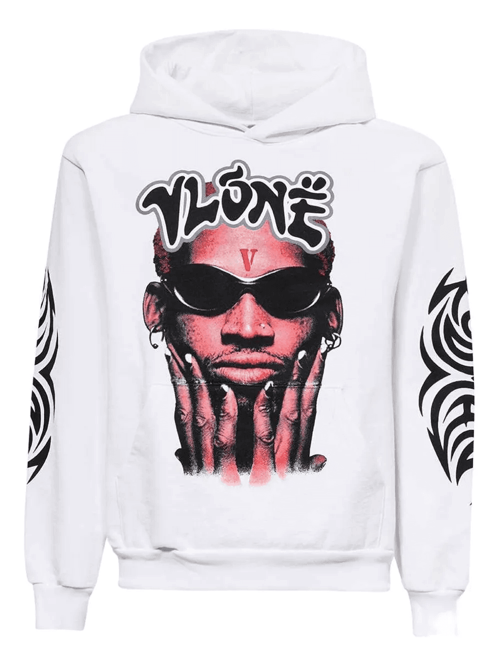 graphic-print hoodie - Image 1