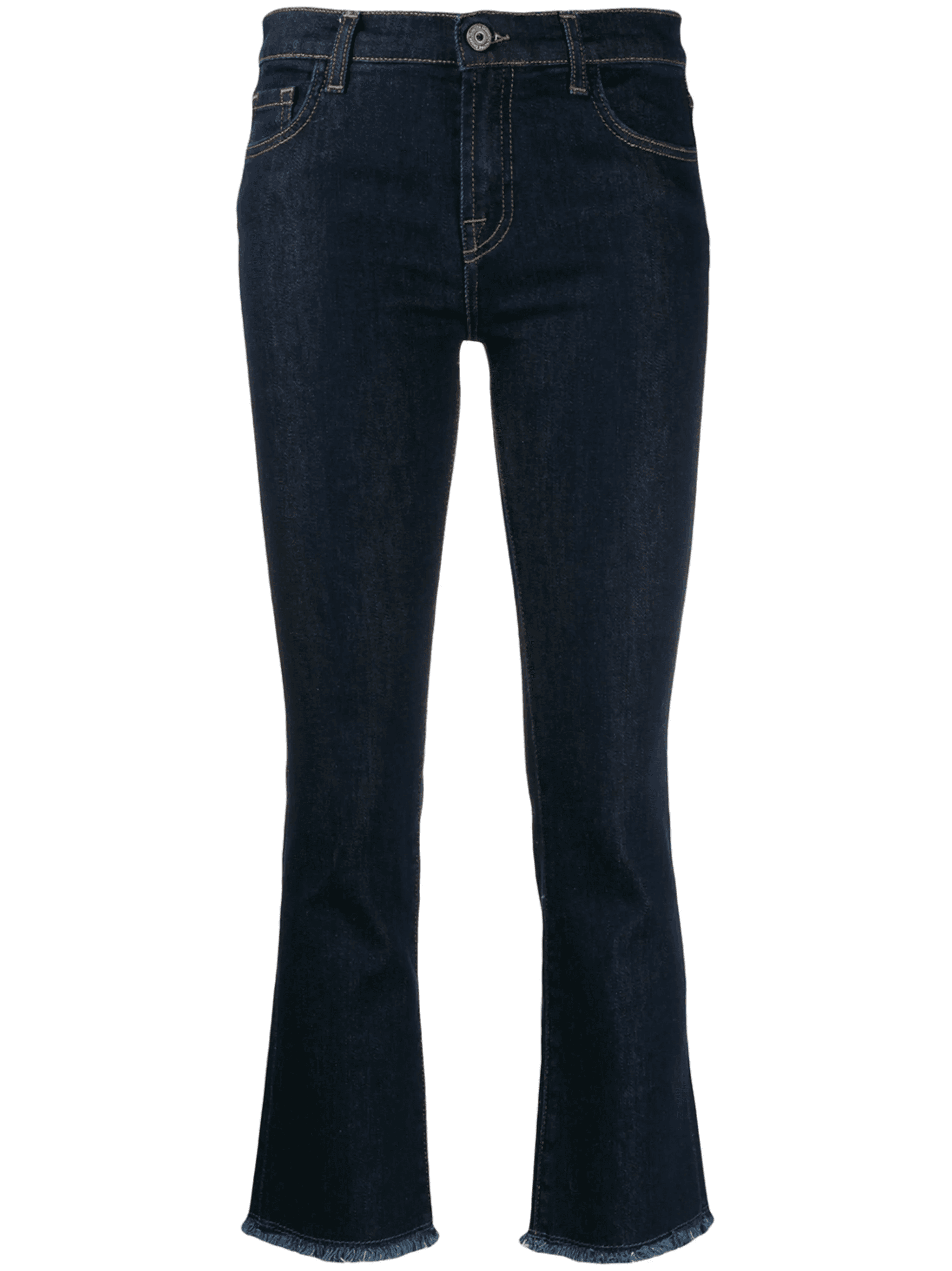 cropped slim-fit jeans - Image 1