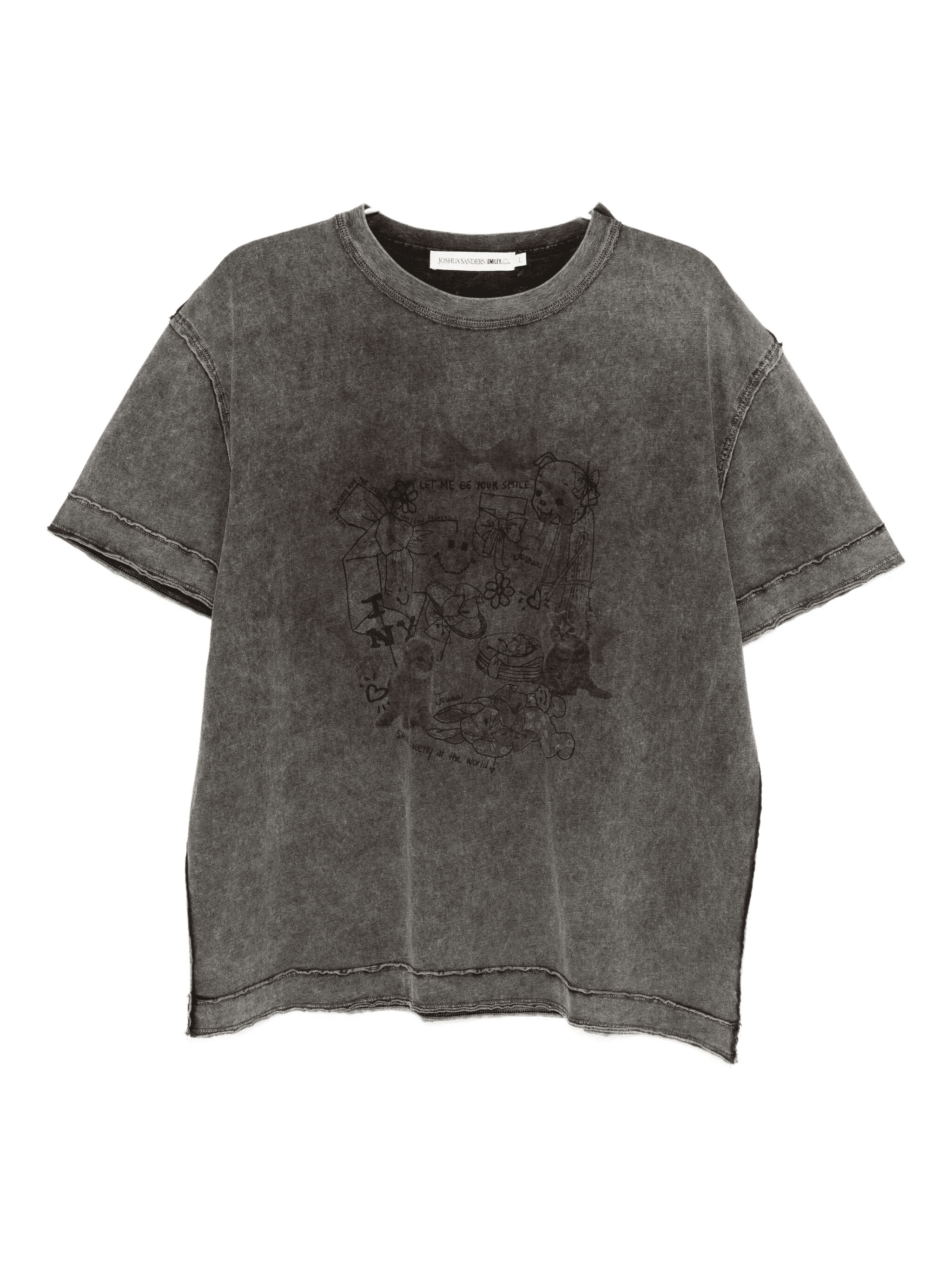 cat-print T-shirt - Image 1