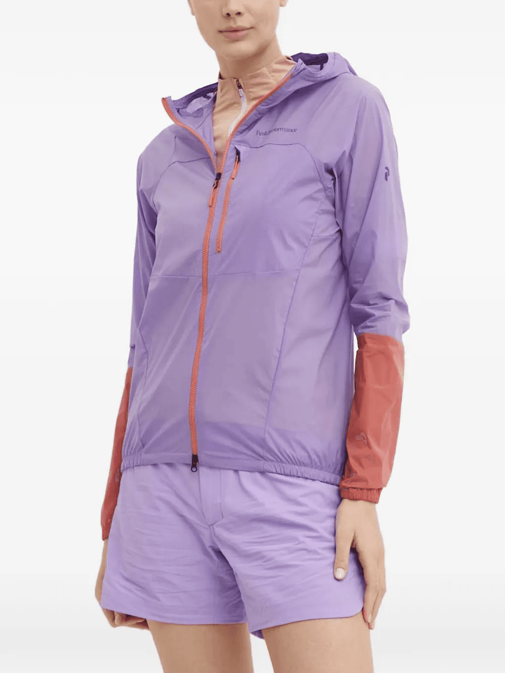 hooded colourblock jacket - Image 1