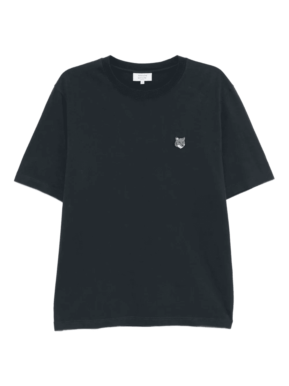 fox-head embroidered t-shirt - Image 1