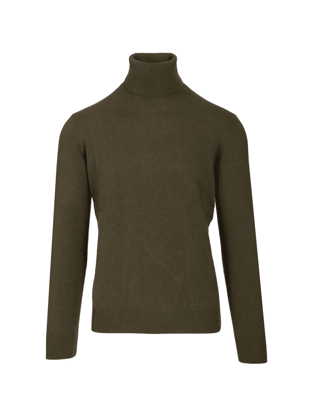 ribbed-trim cashmere sweater - Image 1