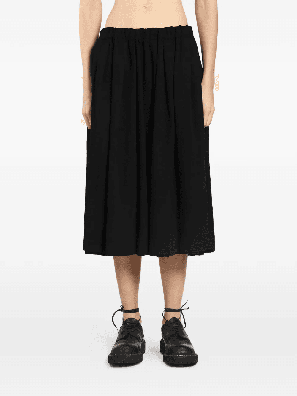pleated midi skirt - Image 1