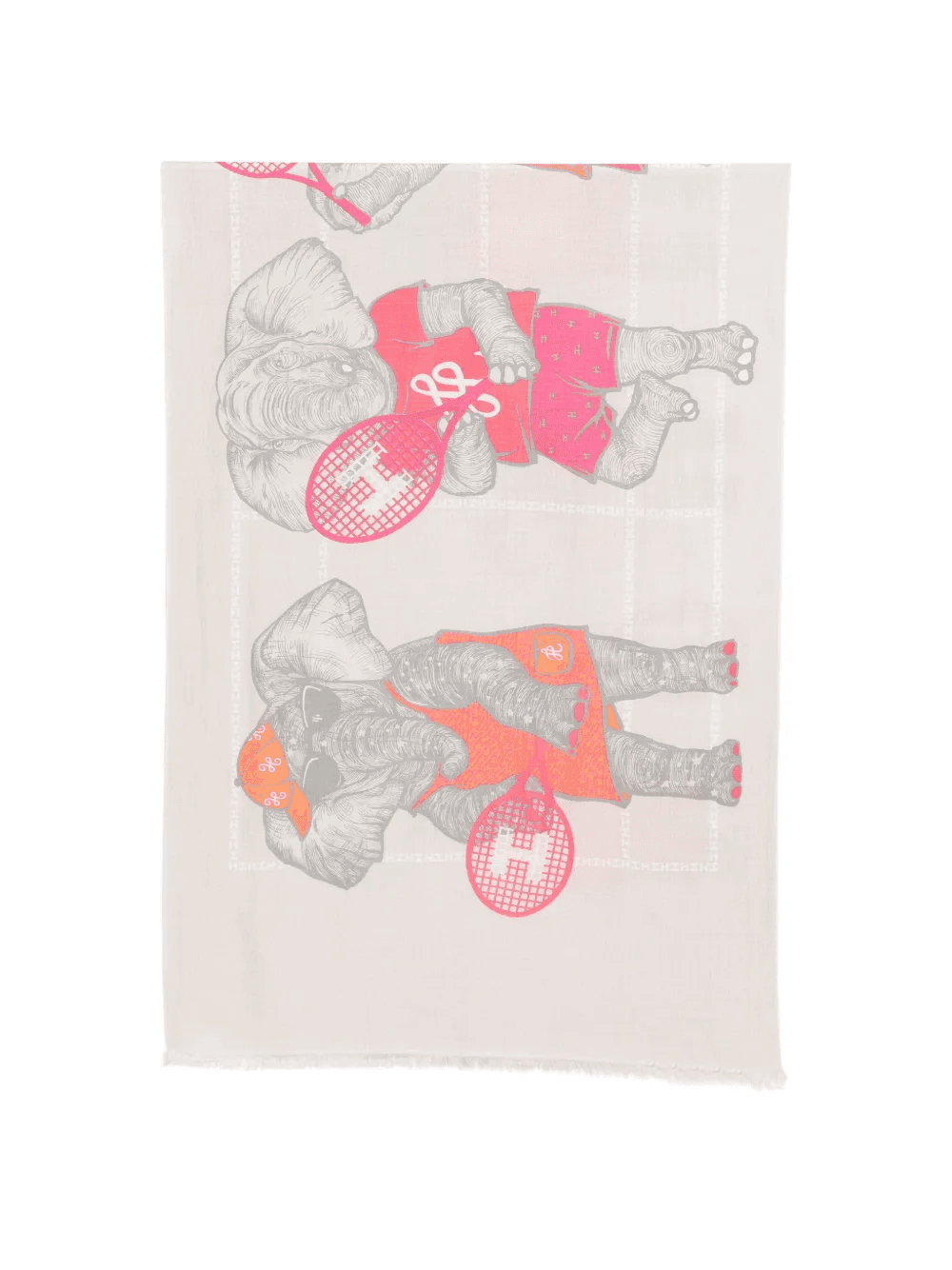 graphic-print scarf - Image 1