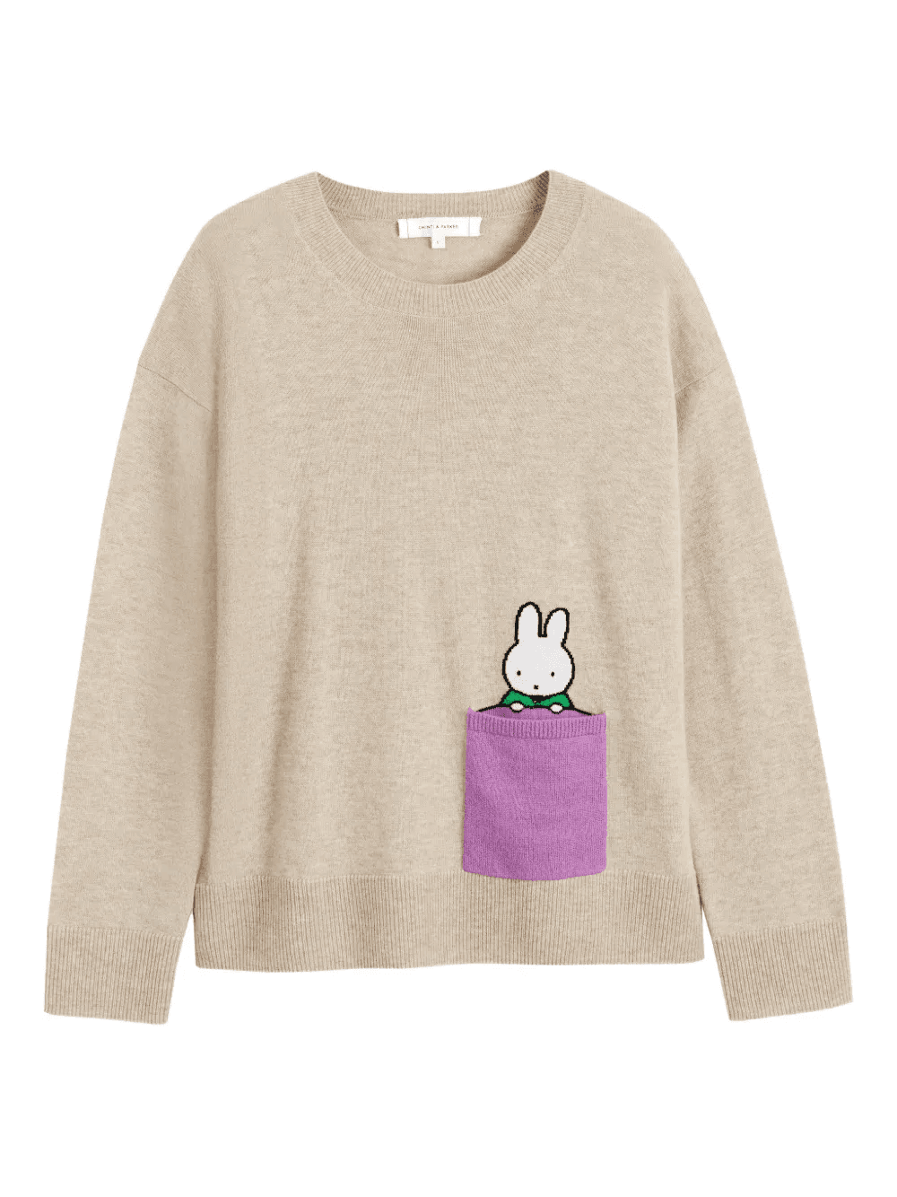pocket miffy sweater - Image 1