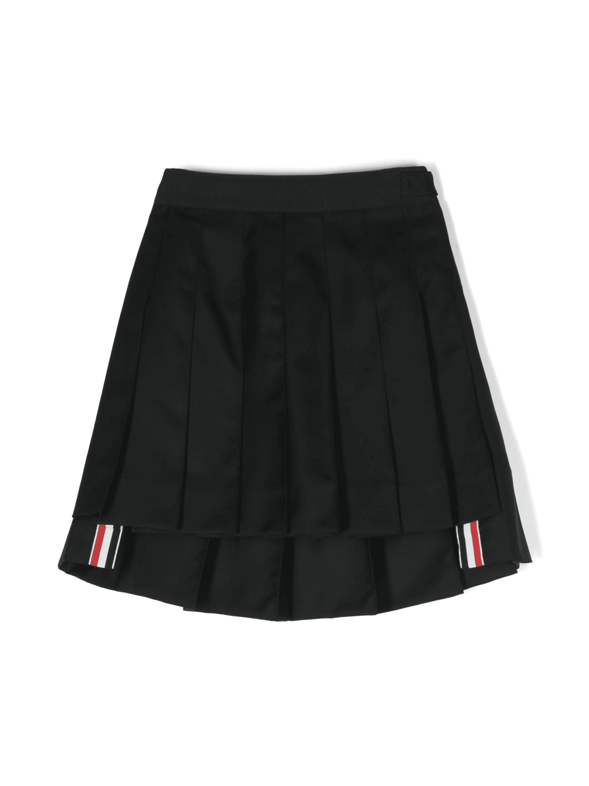 Super 120s pleated wool skirt - Image 1
