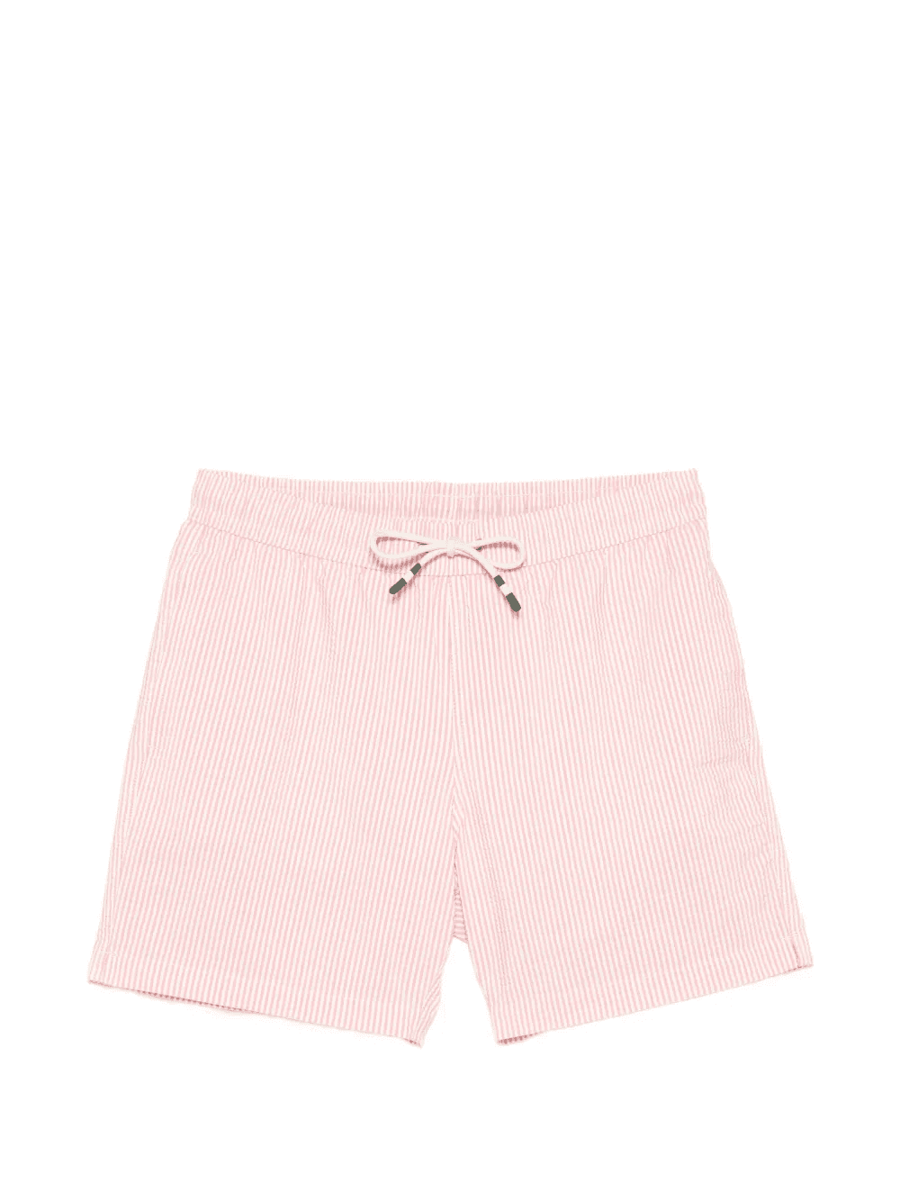seersucker striped-print swim shorts - Image 1