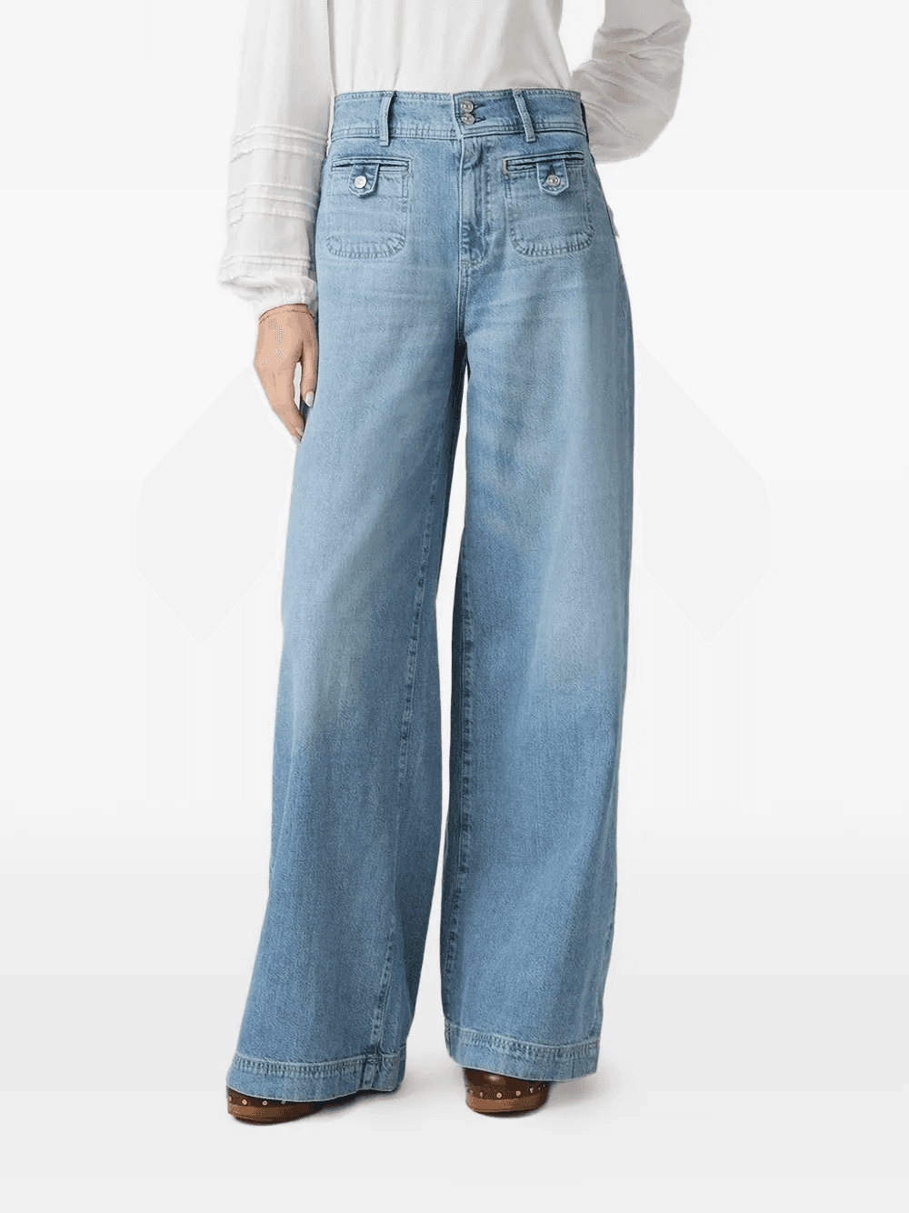 Cameron wide leg denim - Image 1