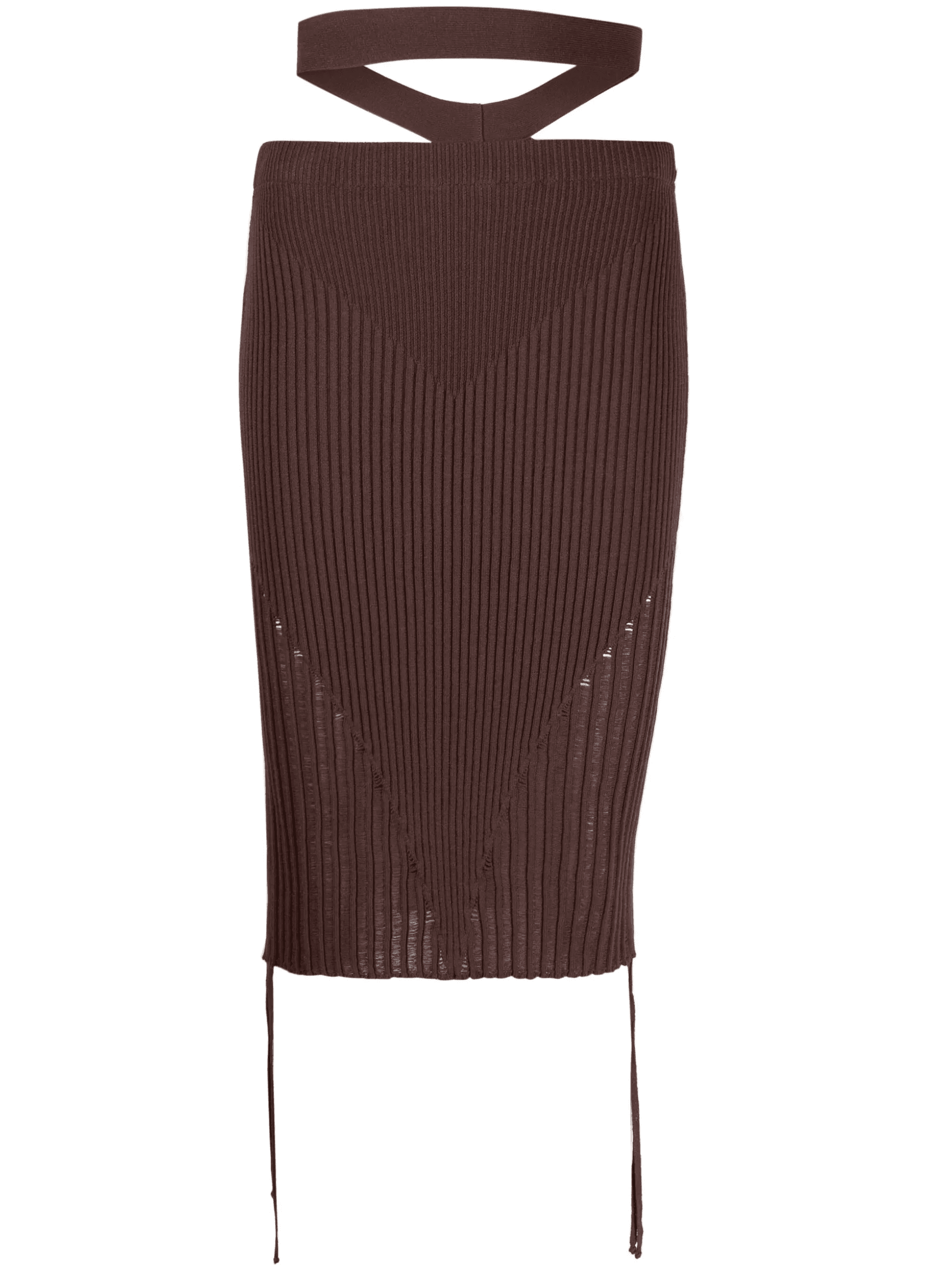 ribbed-knit pencil skirt - Image 1