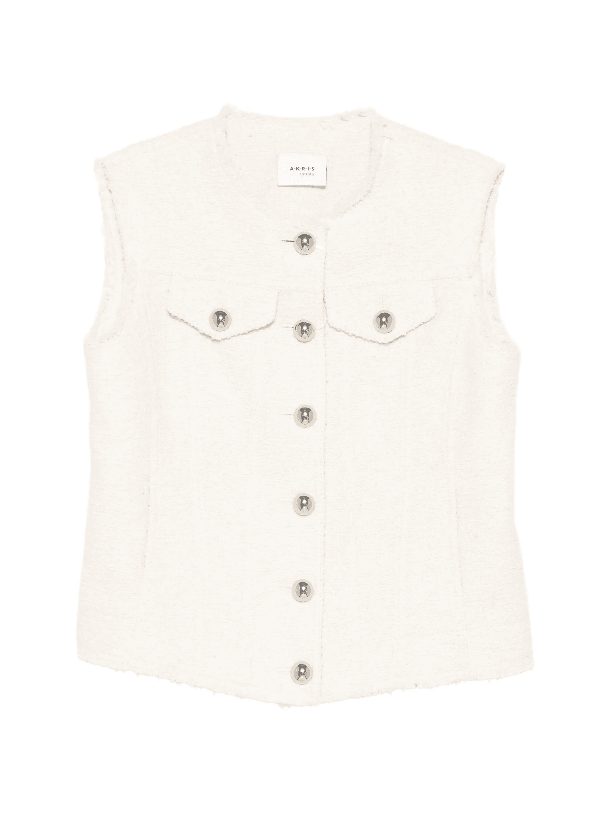 buttoned patch-pocket waistcoat - Image 1