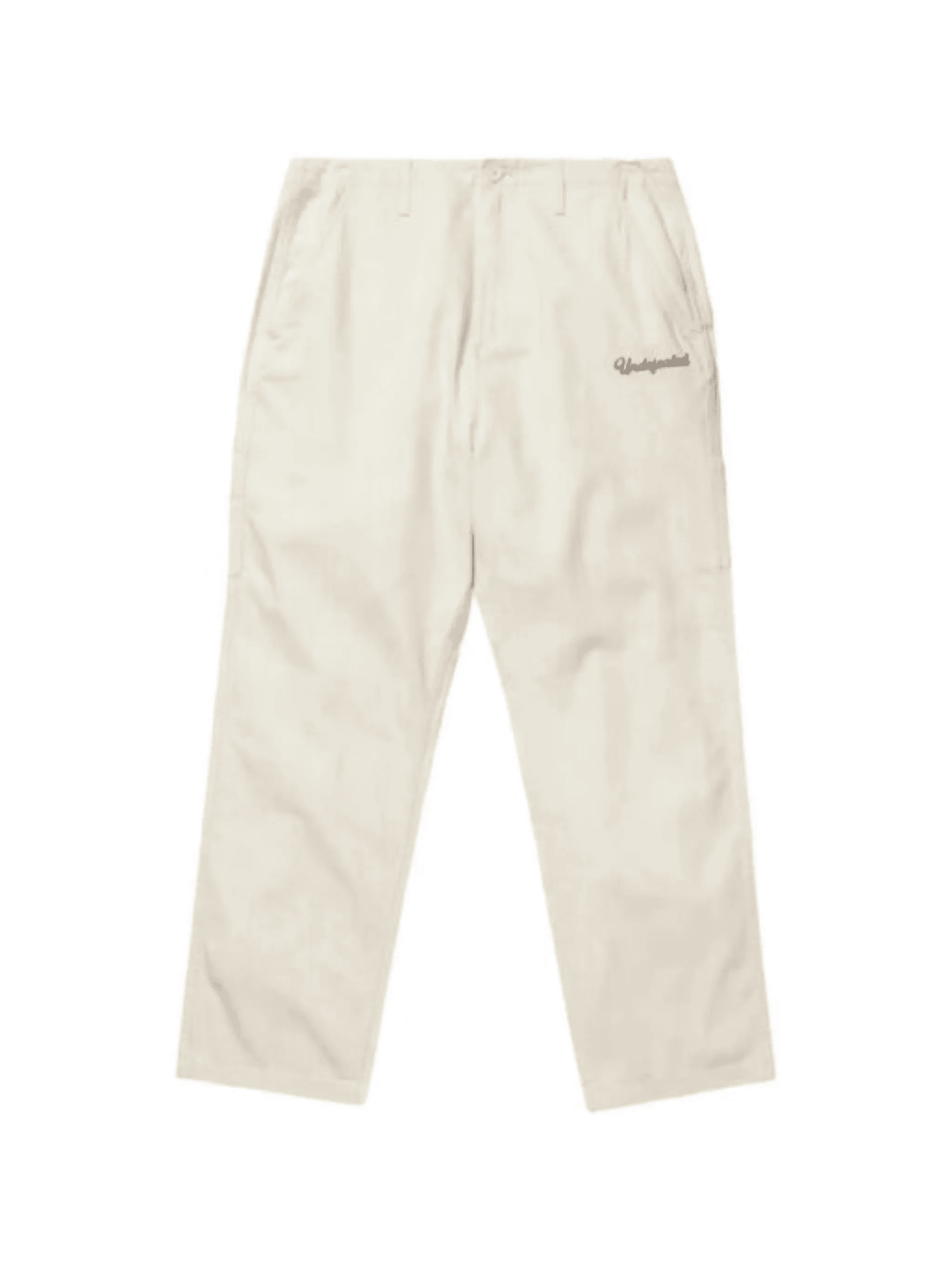 logo-embroidered tapered trousers - Image 1