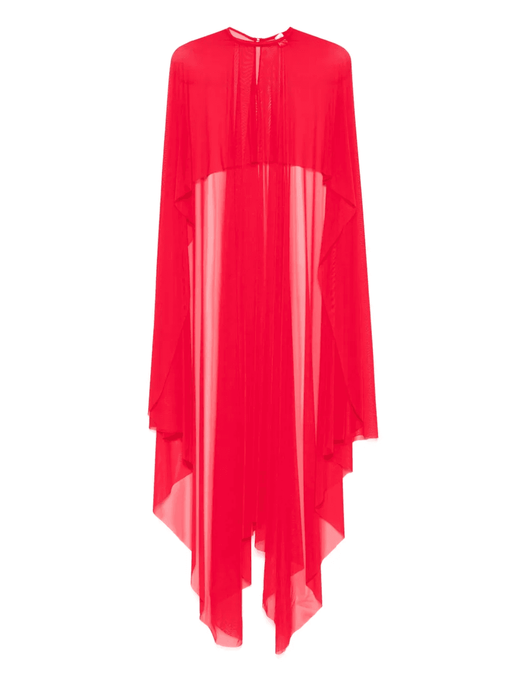 semi-sheer cape - Image 1