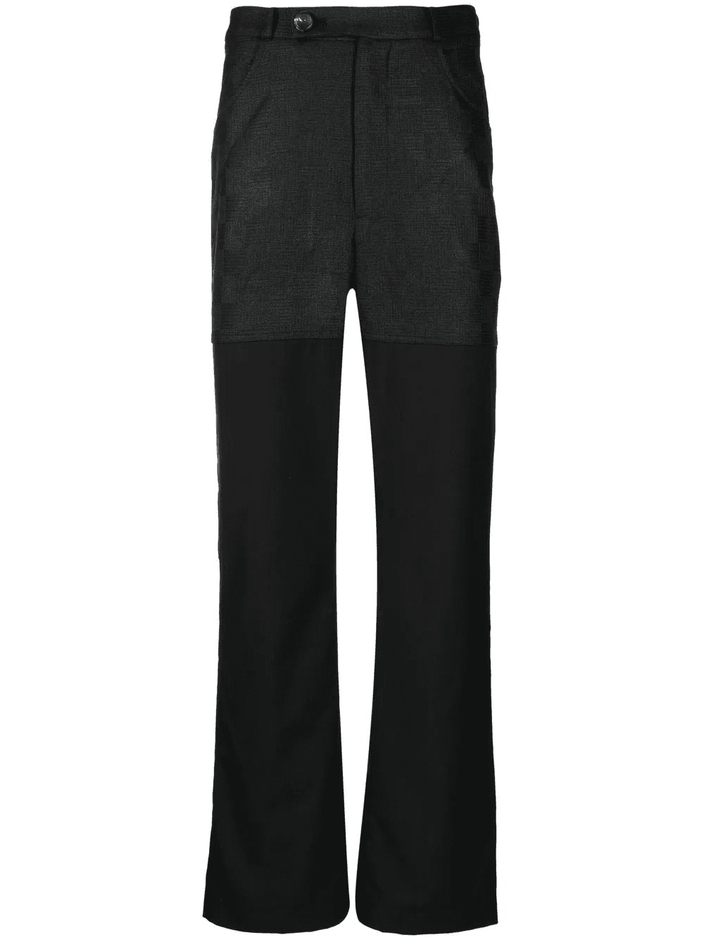 x ANOWHEREMAN check-pattern trousers - Image 1