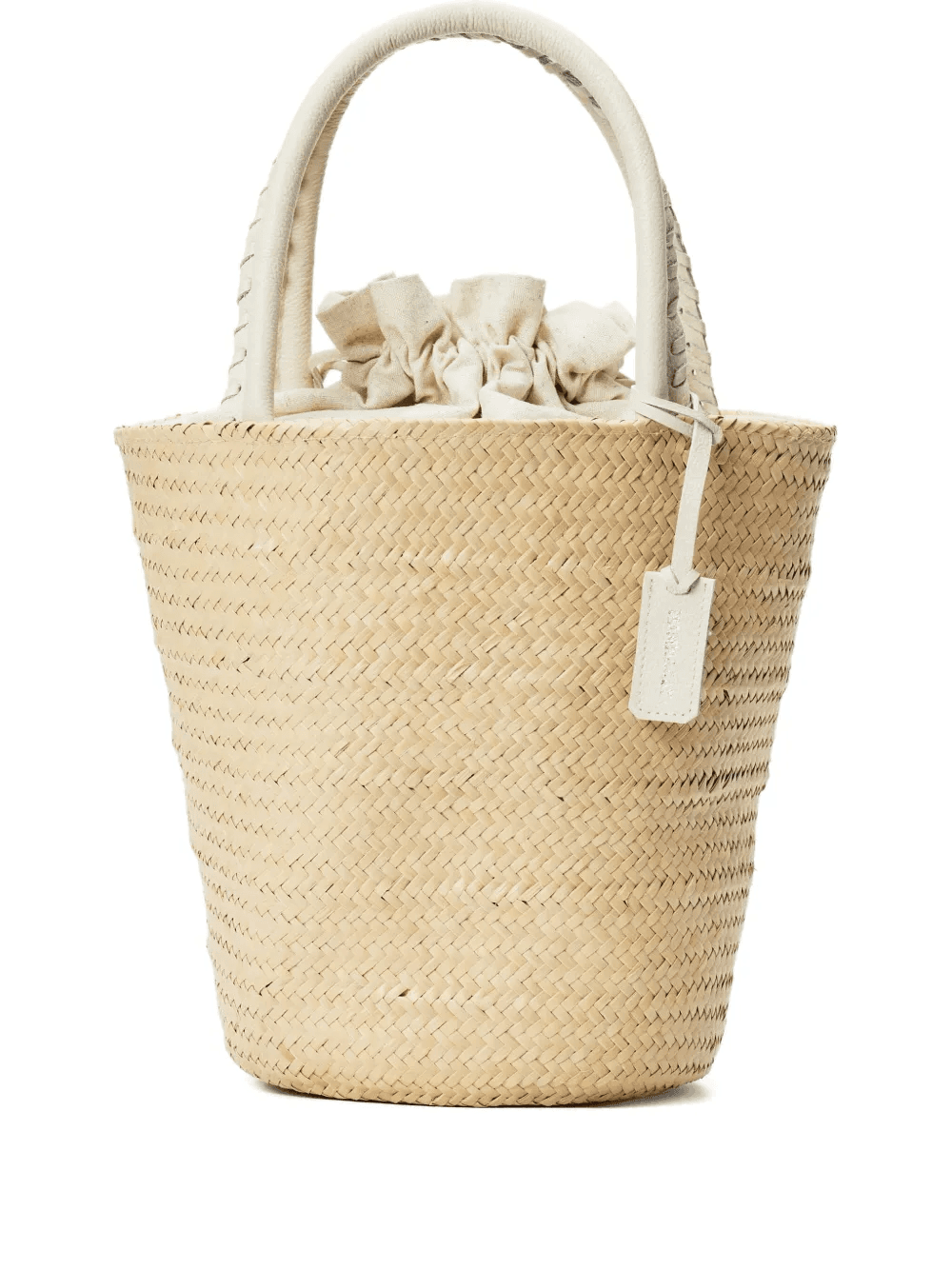 straw tote bag - Image 1