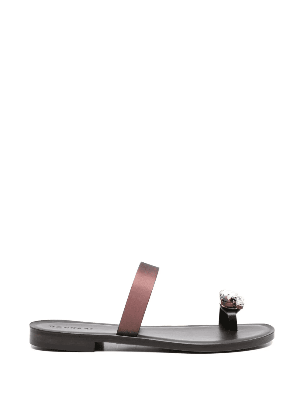 embellished leather sandals - Image 1