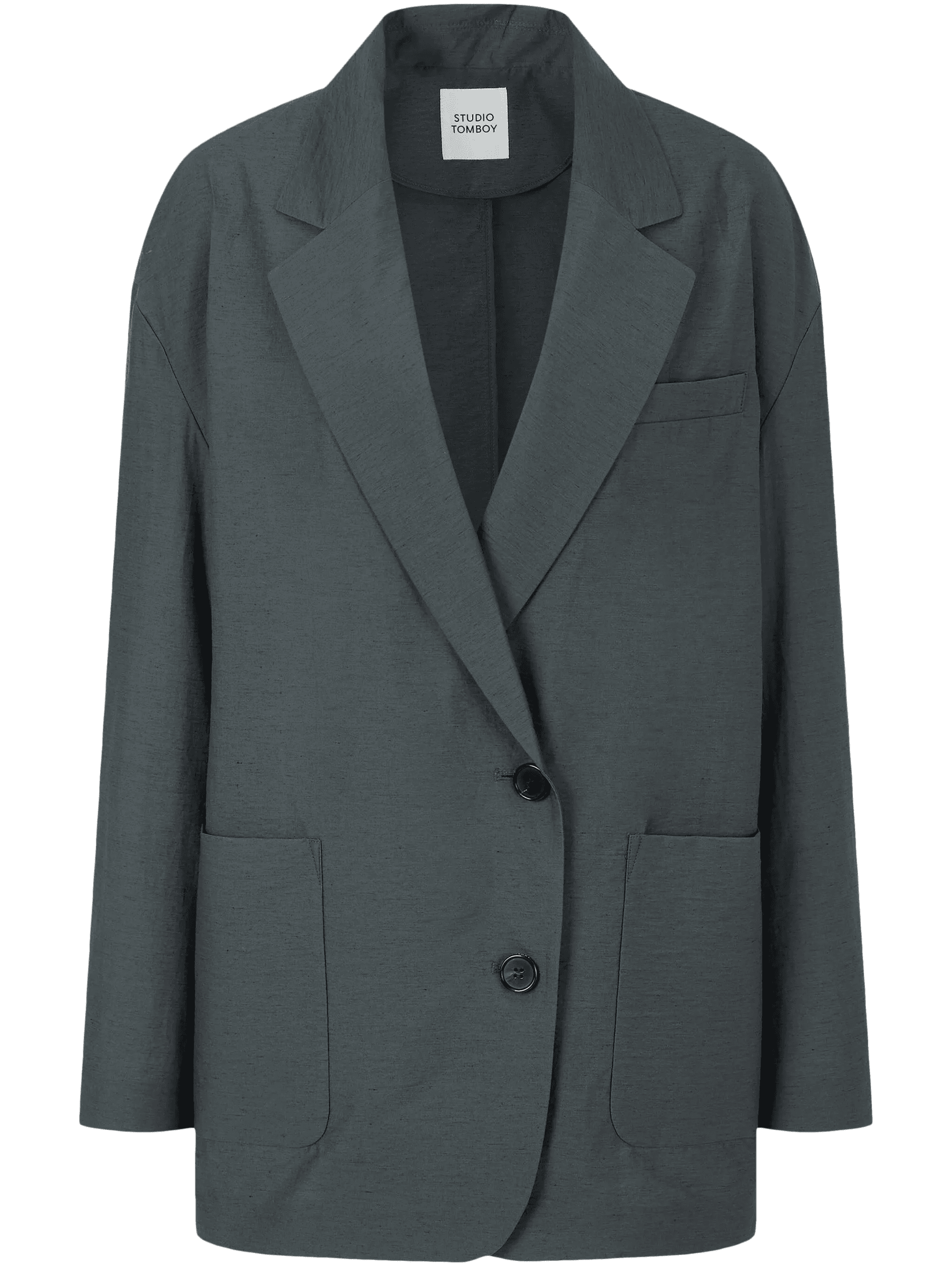 single-breasted blazer - Image 1