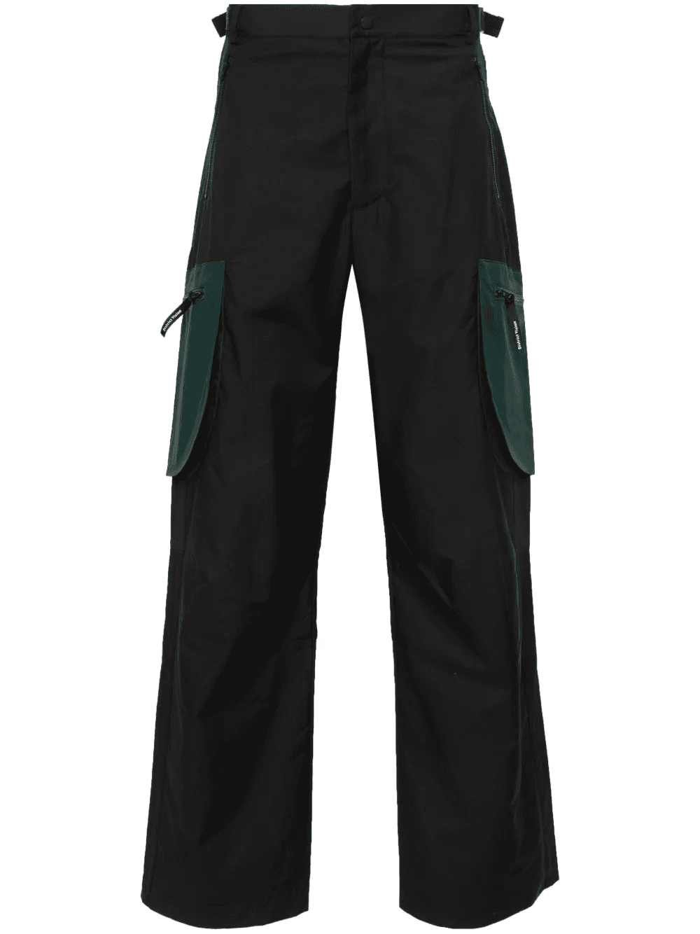 organic-cotton blend cargo trousers - Image 1