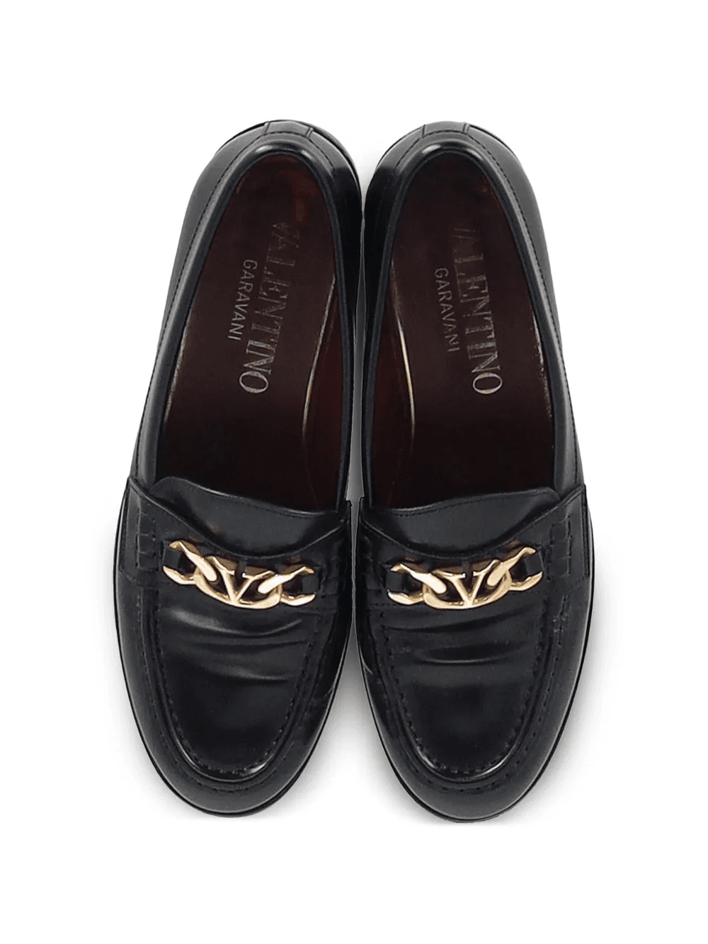 Vchain calf leather loafers - Image 1