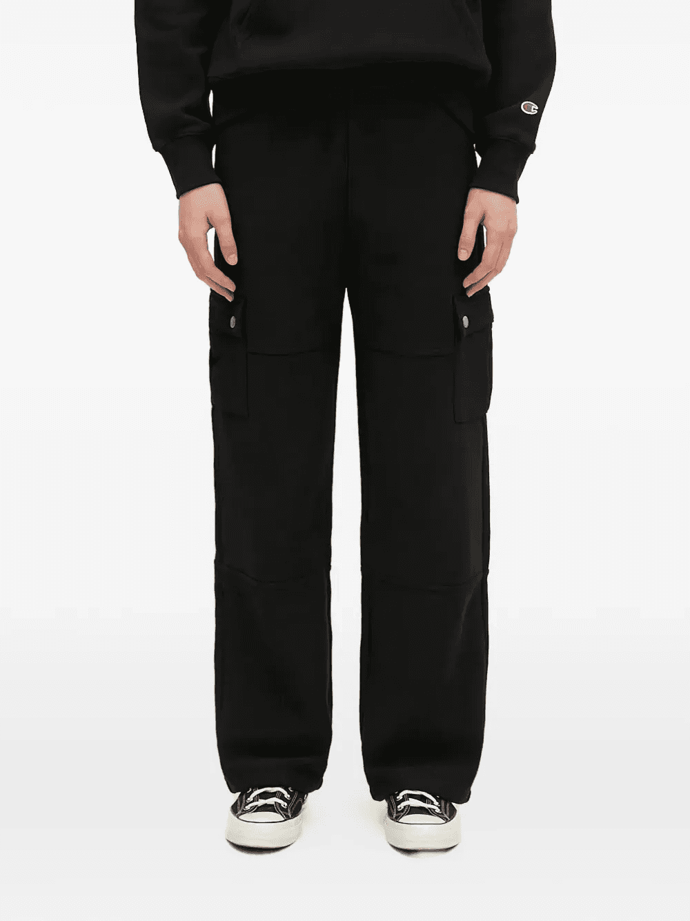 flap-pocket track pants - Image 1