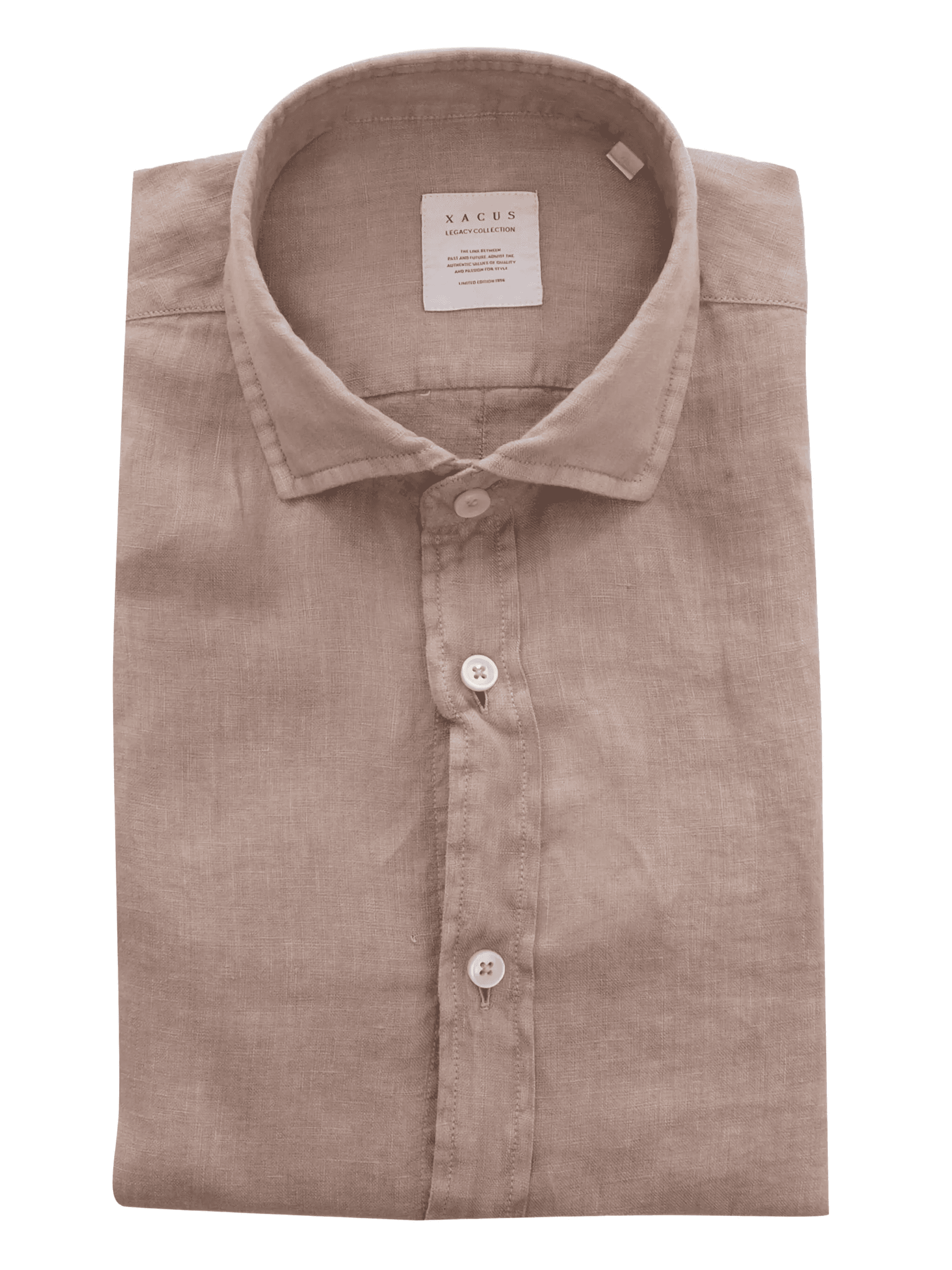 linen button-down shirt - Image 1