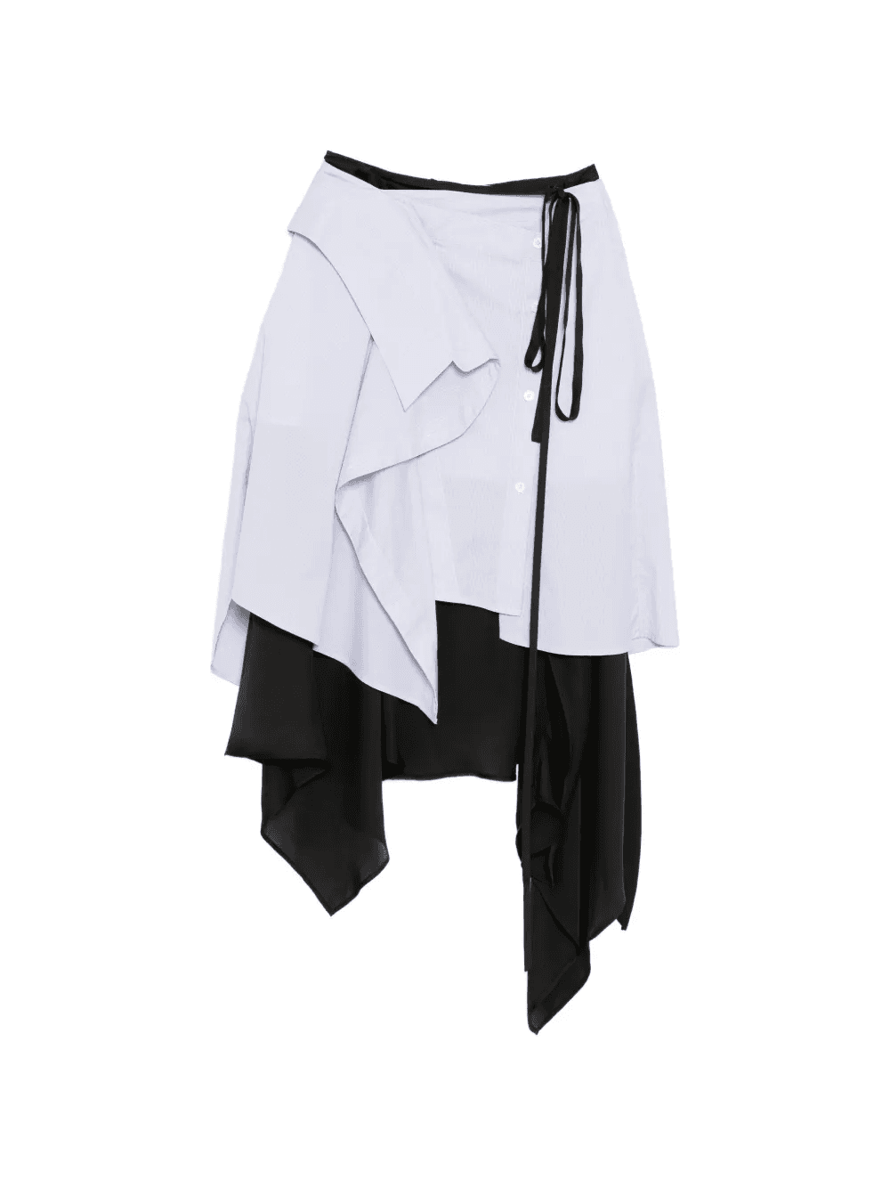 deconstruction wrap skirt - Image 1