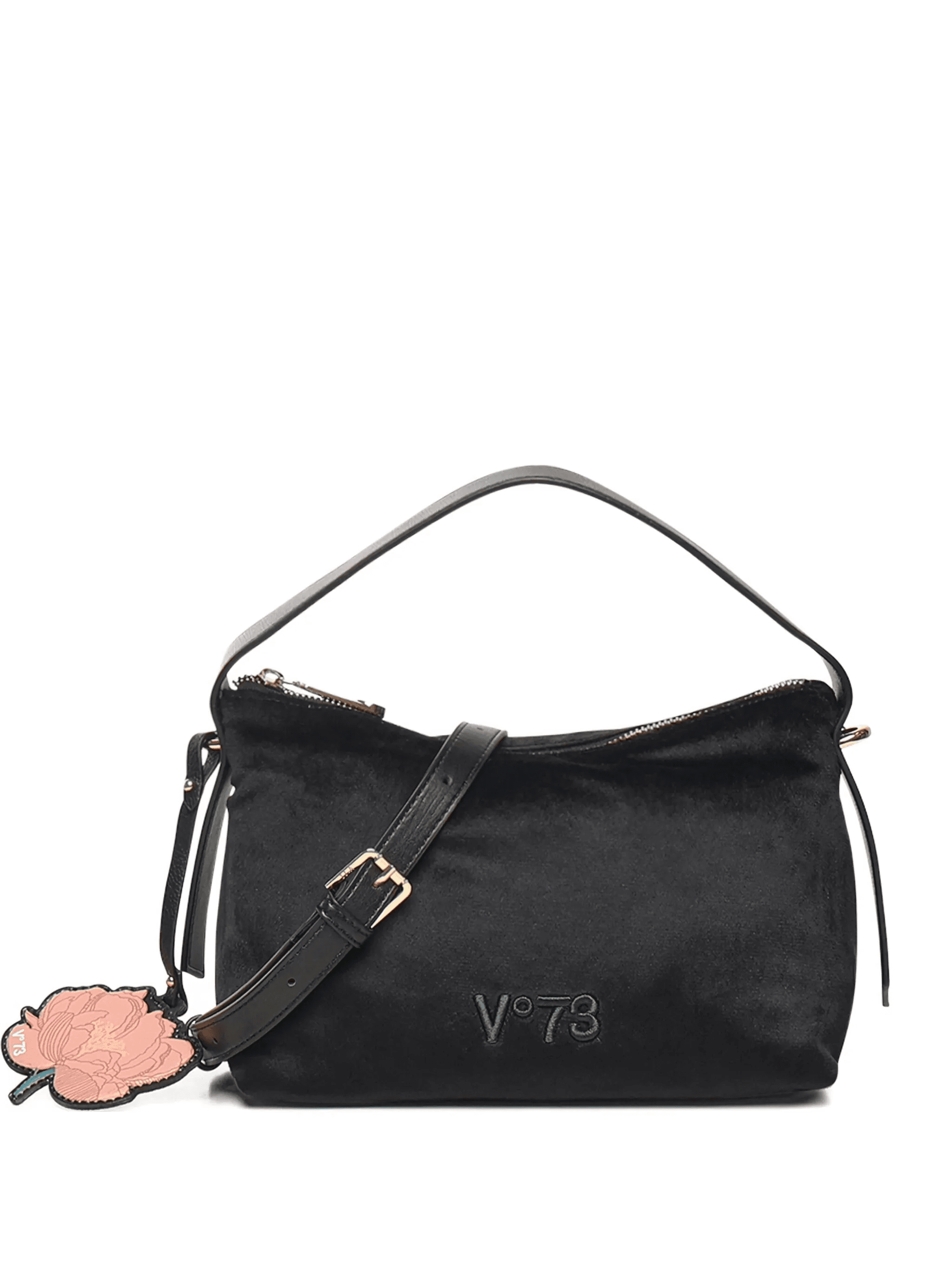 ISABELLA flower-detail shoulder bag - Image 1