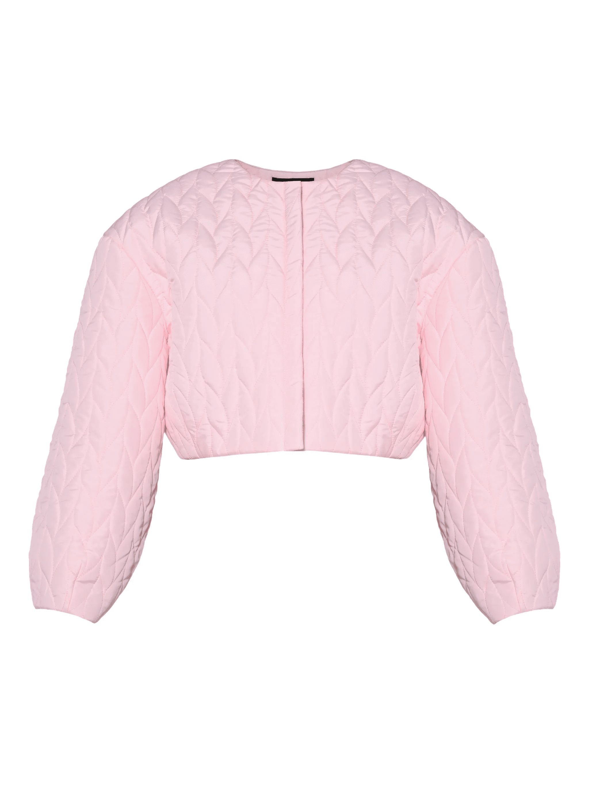 quilted embellished bomber jacket - Image 1