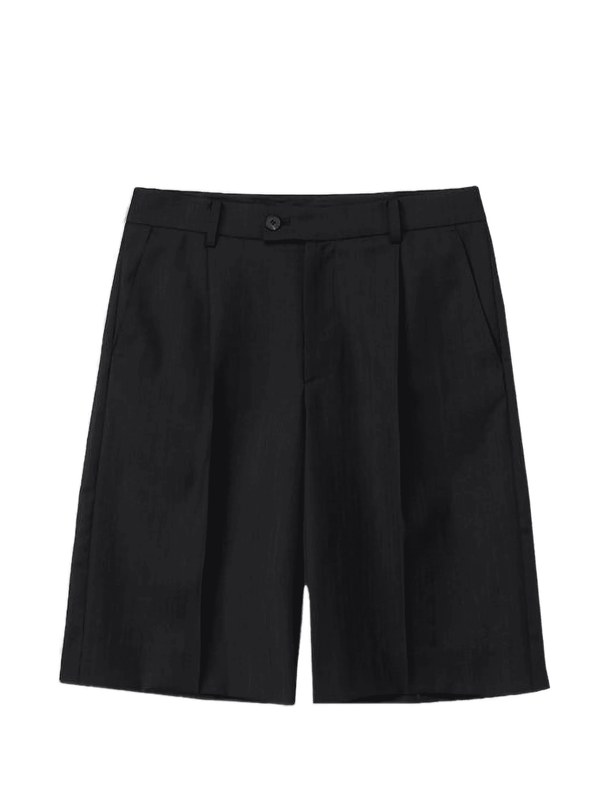 pleated bermuda shorts - Image 1