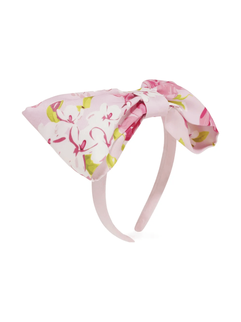 floral-print bow-detailing head band - Image 1