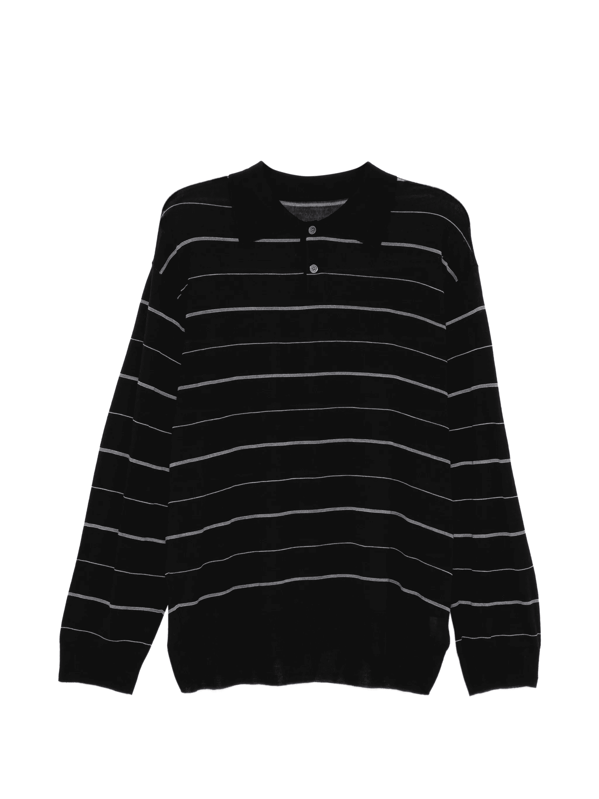 striped polo shirt - Image 1