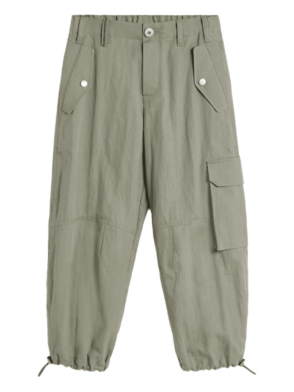 elasticated-hem trousers - Image 1