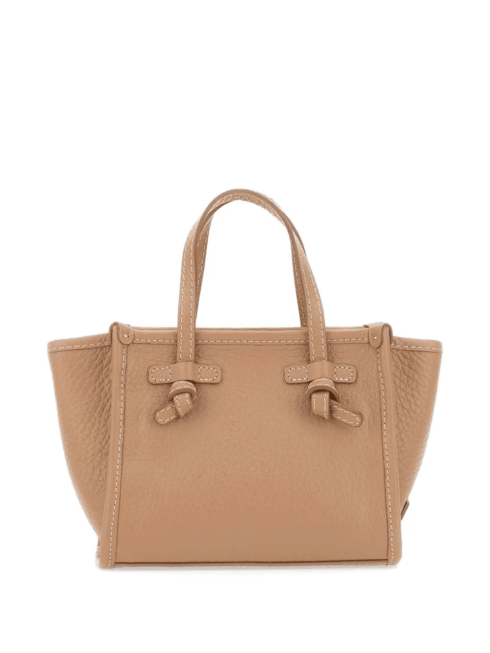 mini Miss Marcella grained-leather tote bag - Image 1