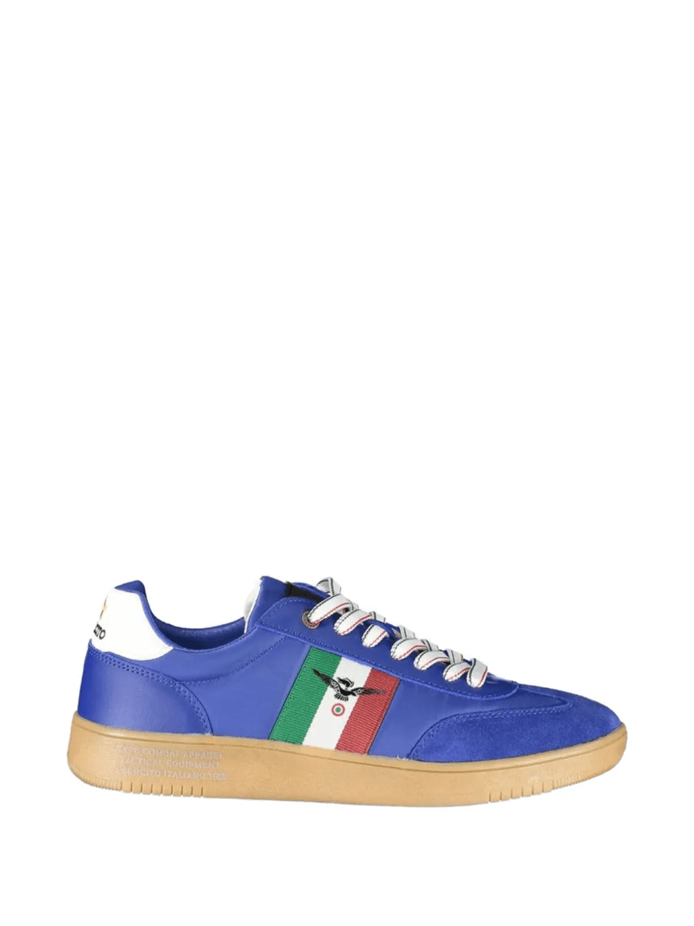 italian flag-detail sneakers - Image 1