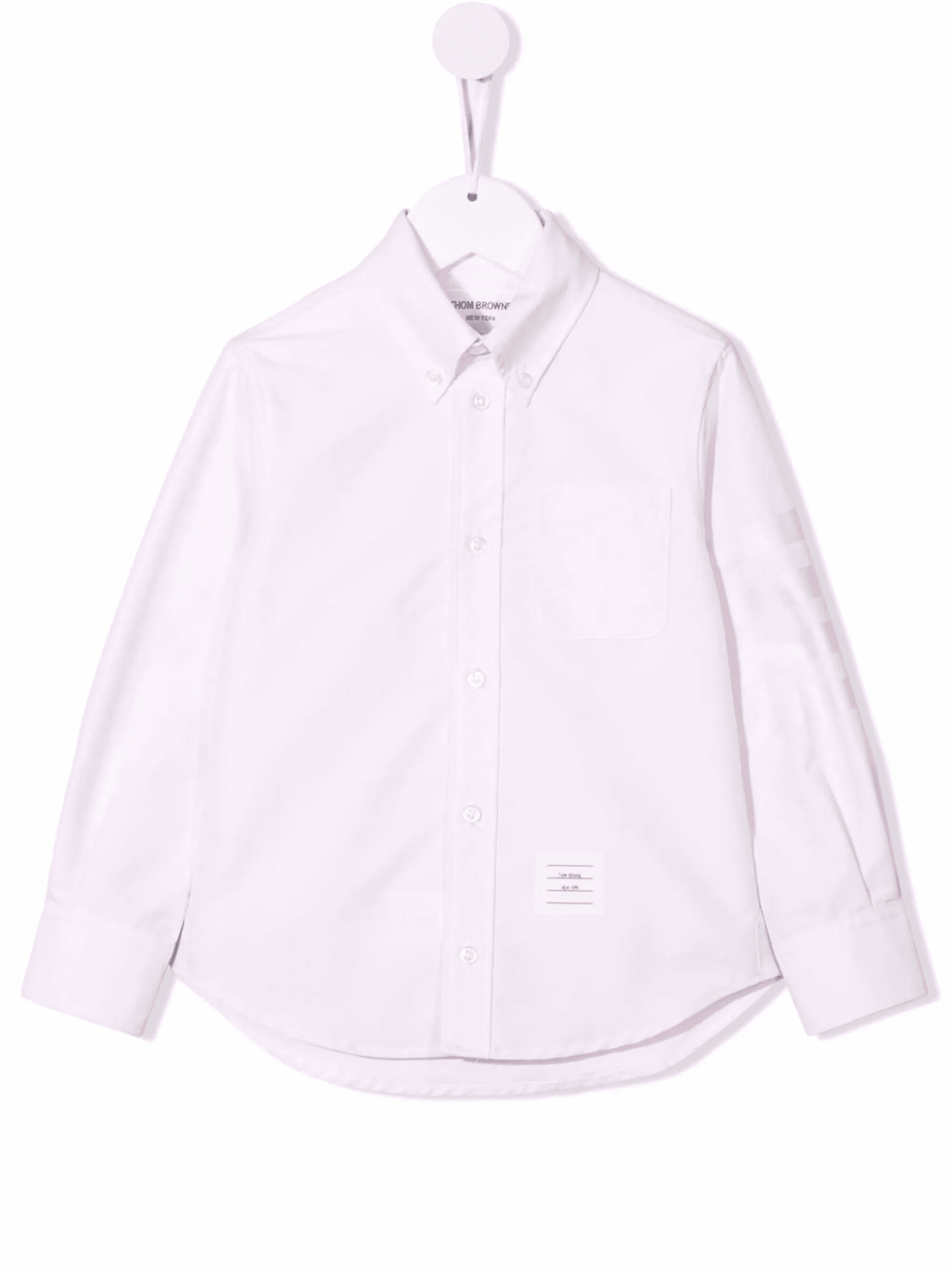 logo-print buttoned up shirt - Image 1